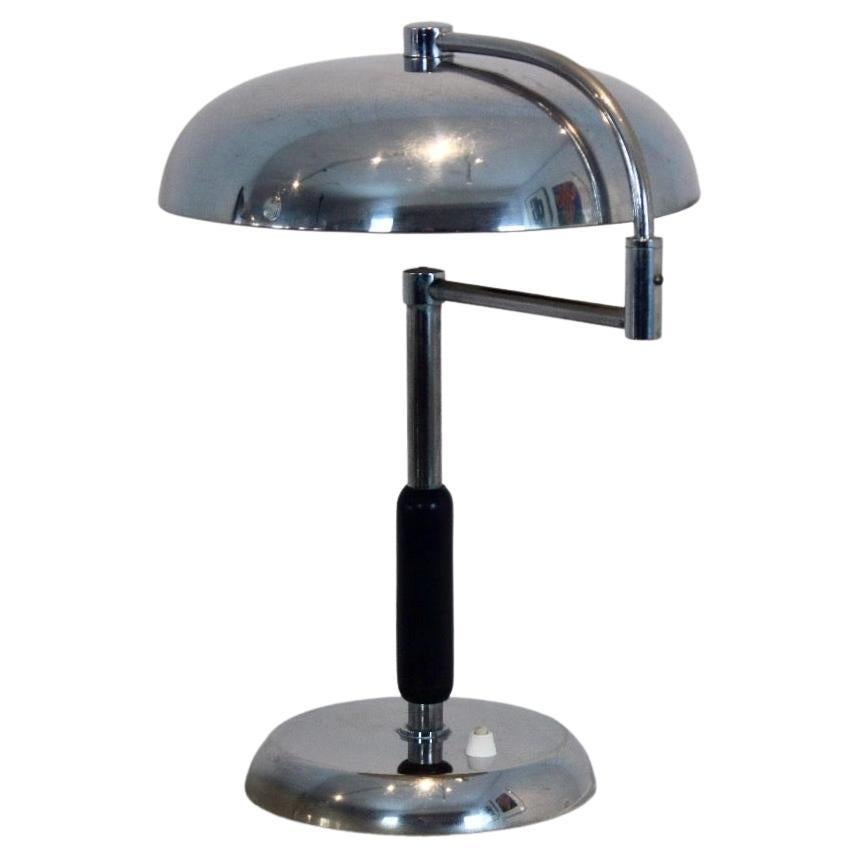 Adjustable Modernist Desk Lamp by Maison Desny Paris For Sale