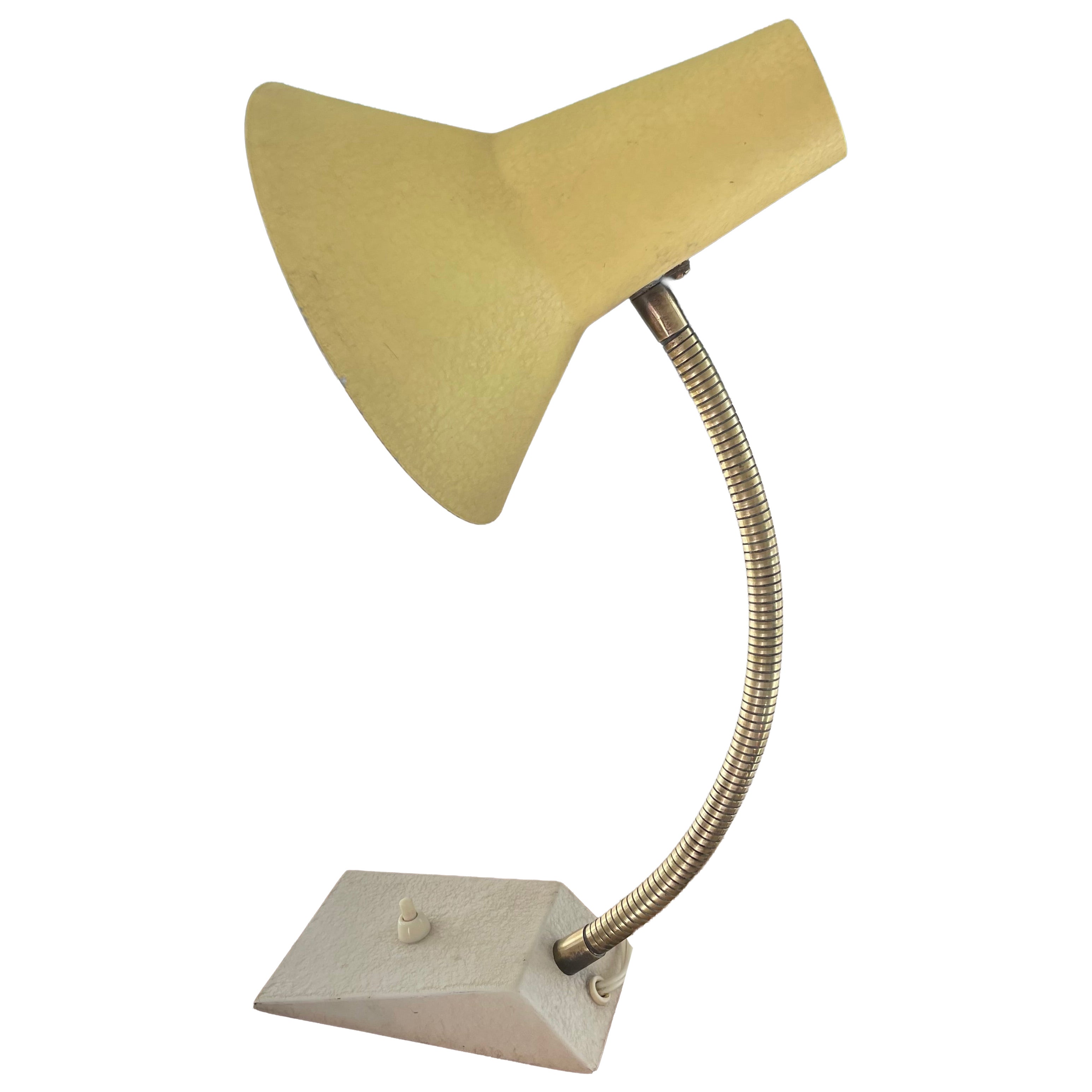 Adjustable Modernist Desk Lamp Made by SIS Lights.Germany 1960.