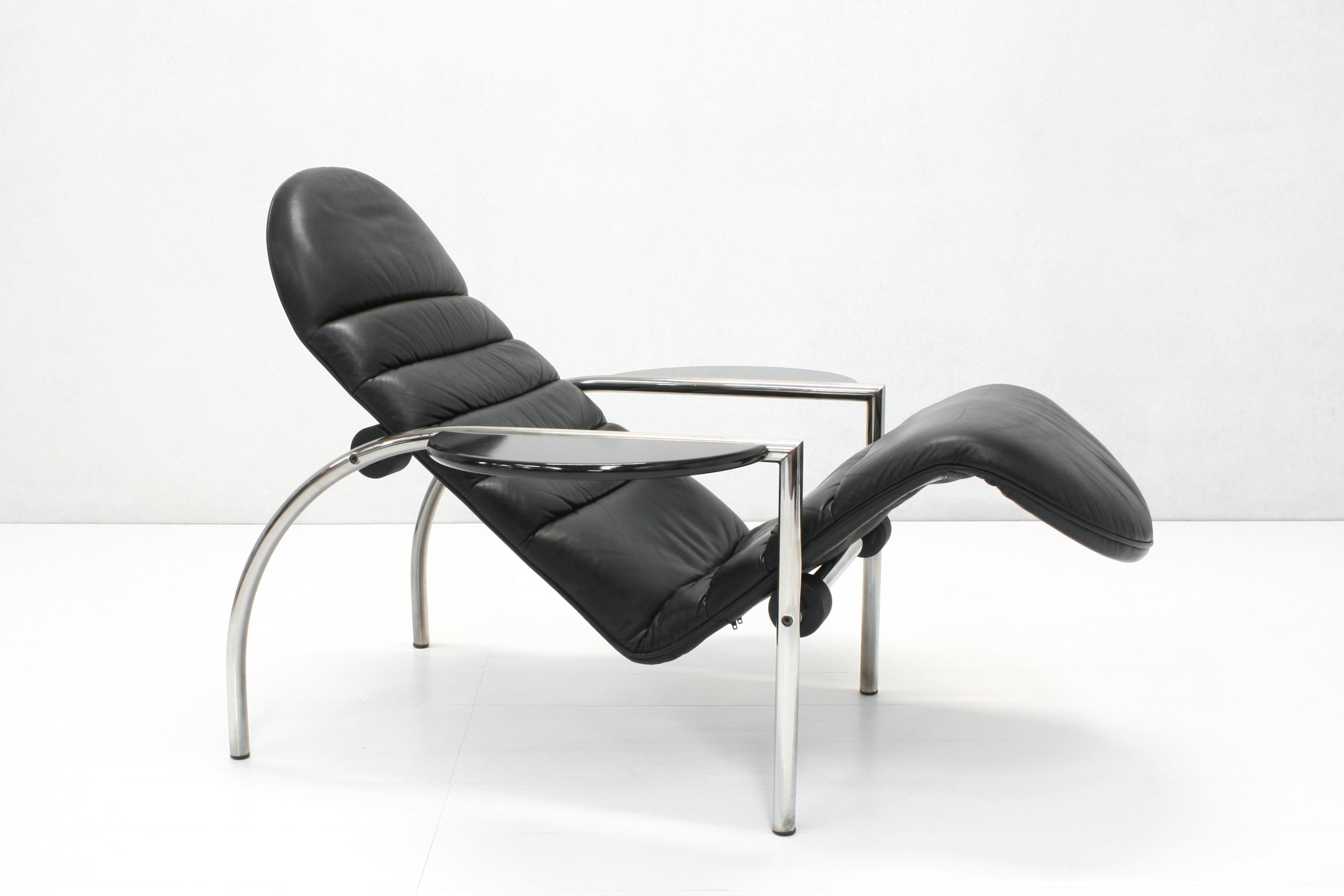 Adjustable Noe Lounge Chair by Ammannati and Vitelli for Moroso, 1980s 3