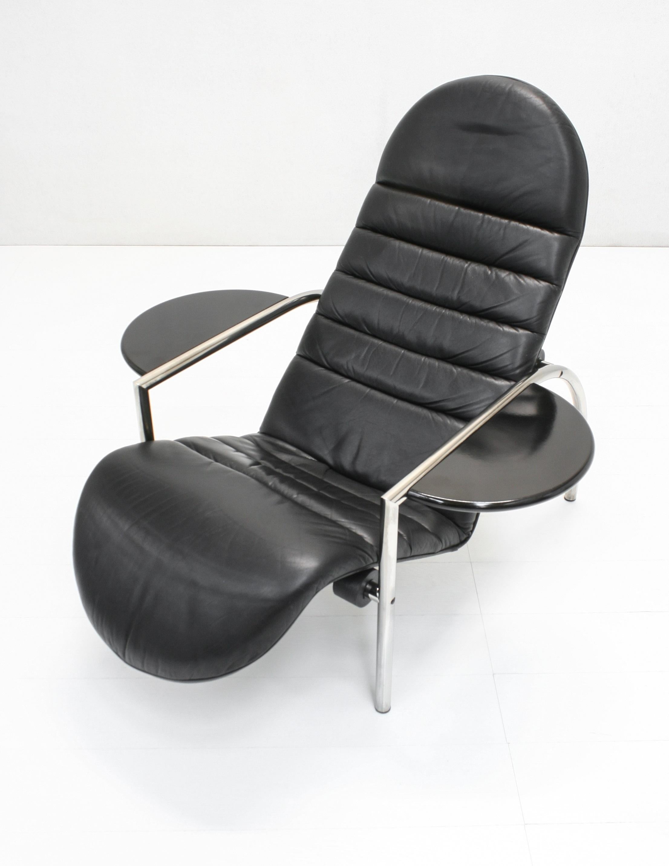 Post-Modern Adjustable Noe Lounge Chair by Ammannati and Vitelli for Moroso, 1980s