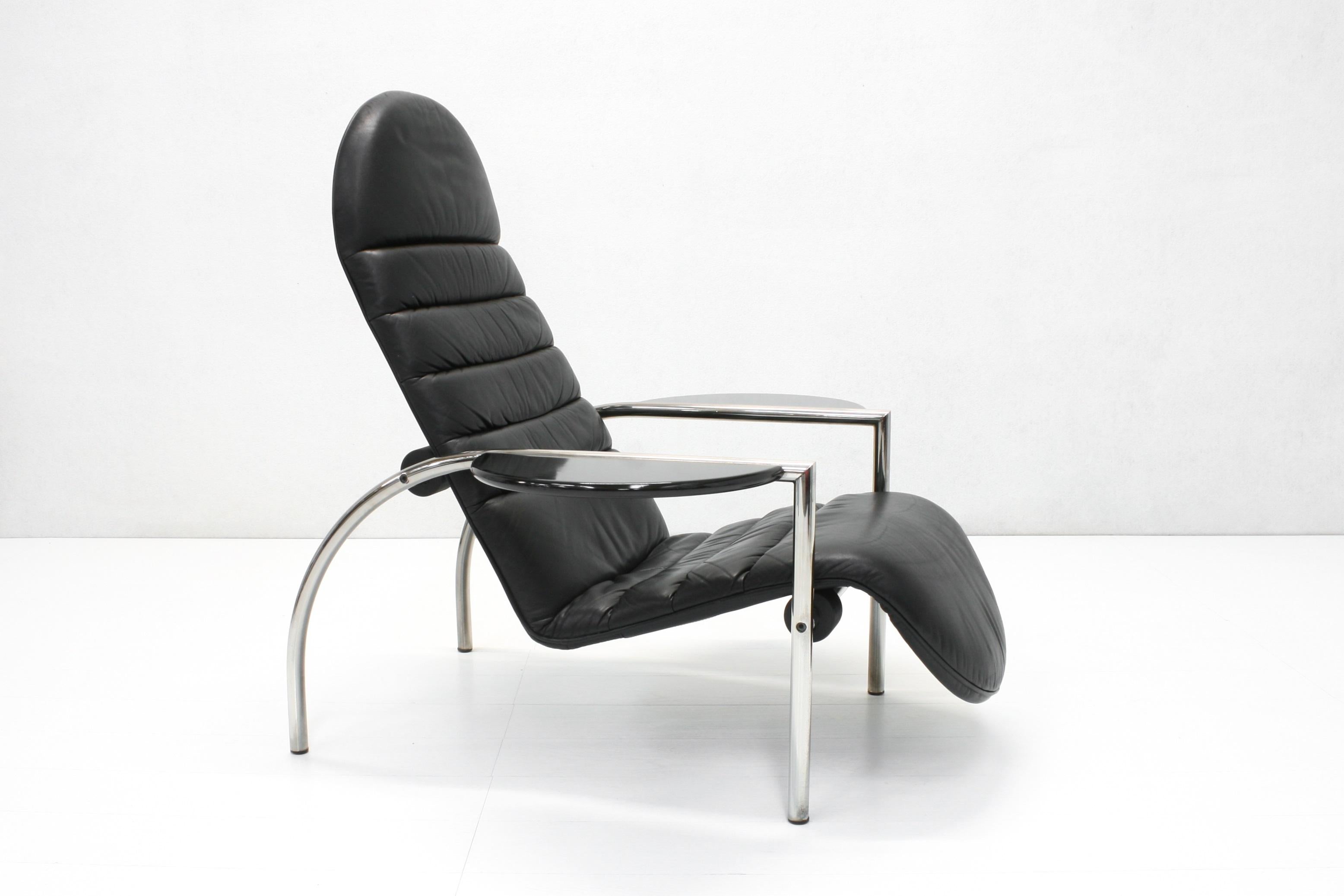 Adjustable Noe Lounge Chair by Ammannati and Vitelli for Moroso, 1980s 1