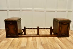 Adjustable Oak Barley Twist Country House Club Fender   This is a wonderful coun