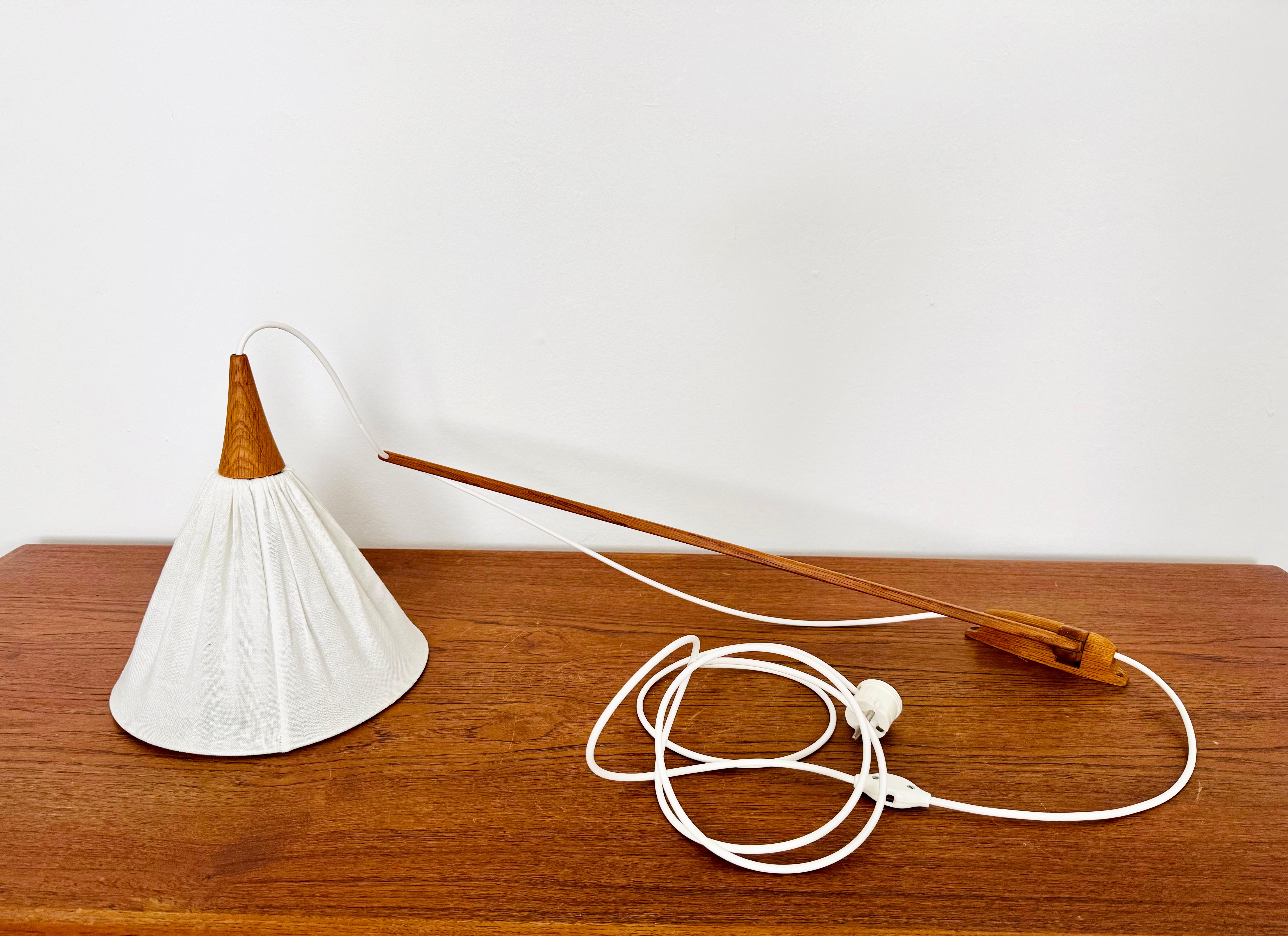 Lampada da parete regolabile in Oak di Uno & Östen Kristiansson in vendita 4