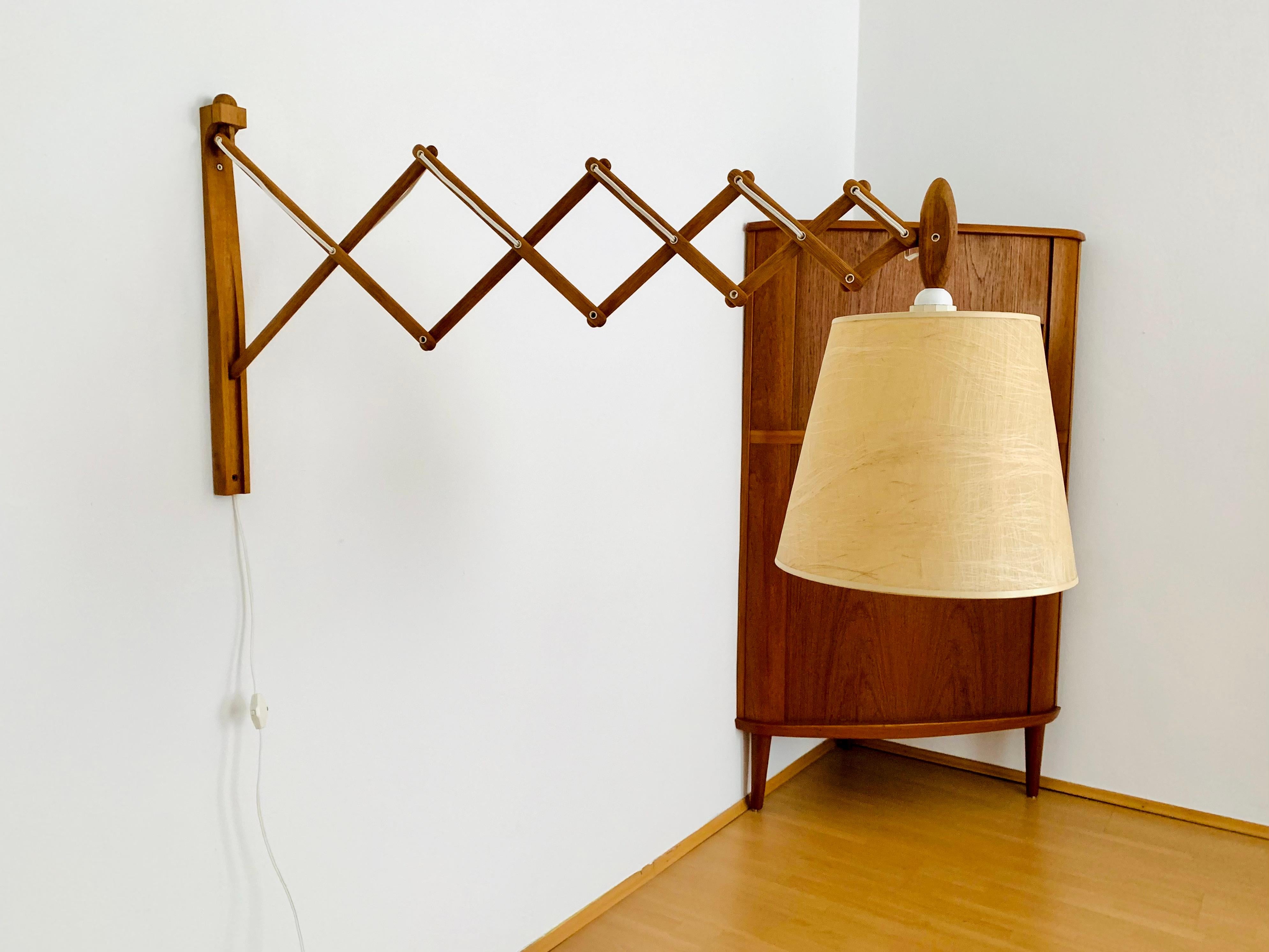 Adjustable Oak Wall Lamp from Le Klint  In Good Condition For Sale In München, DE