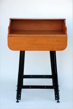 Adjustable Oak Writing Table or Desk