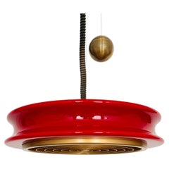Adjustable Orion Glass Pendant Lamp from Staff