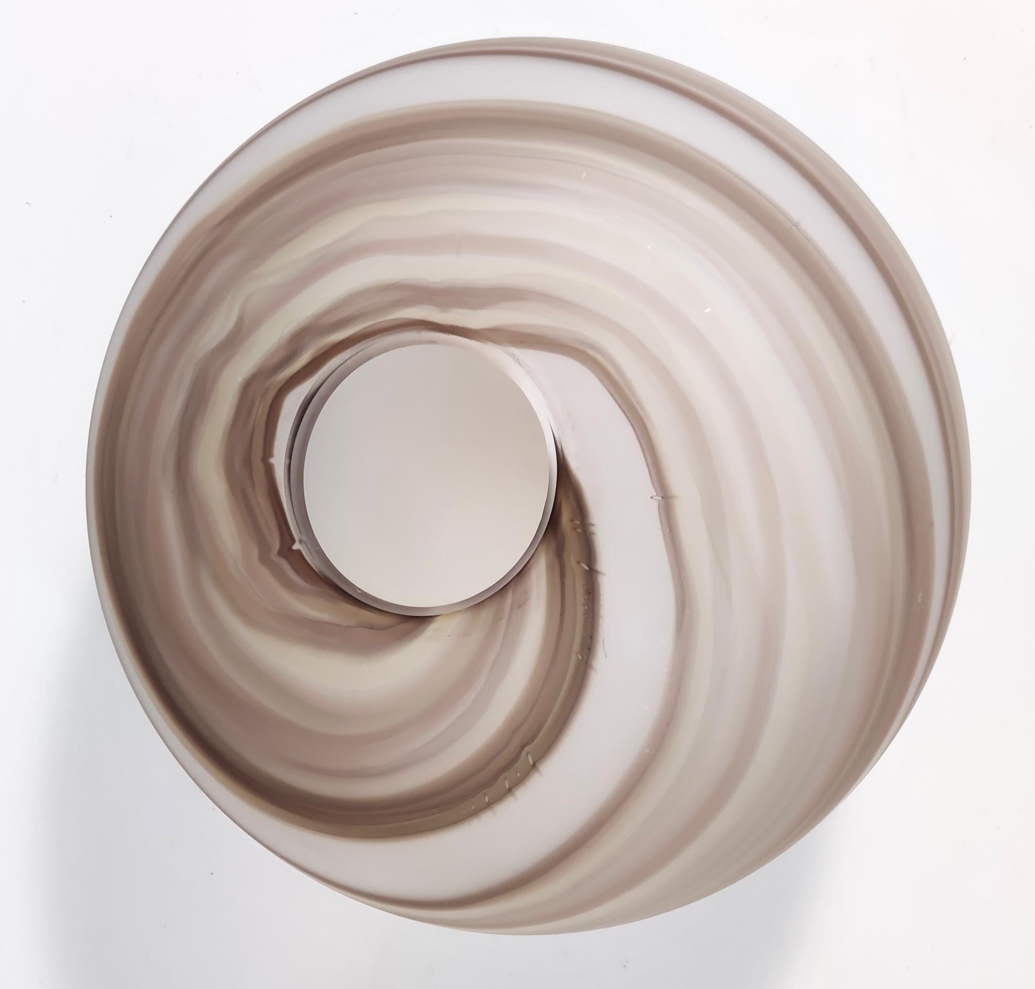 Verre de Murano Pendentif en verre ovale réglable 