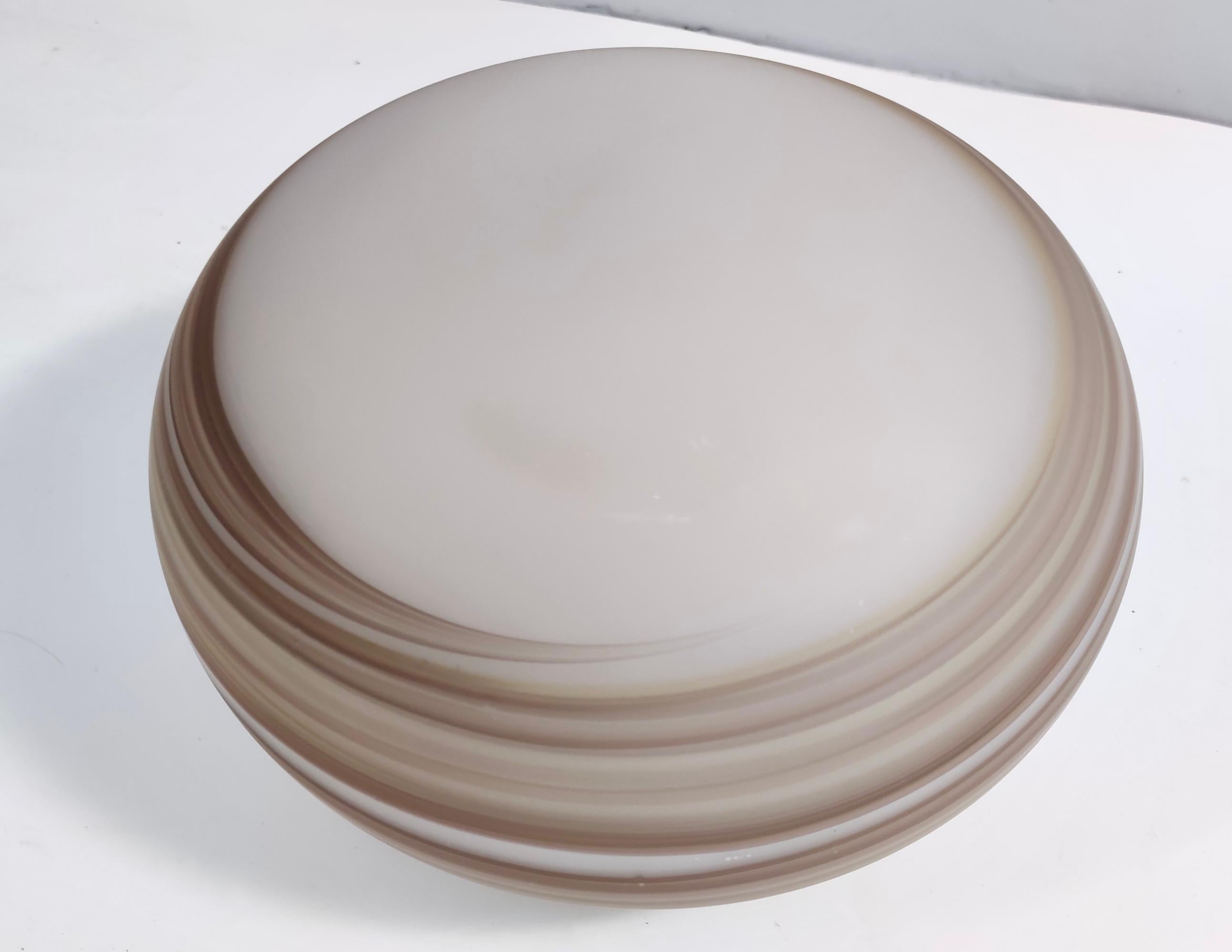 Murano Glass Adjustable Oval Glass Pendant 