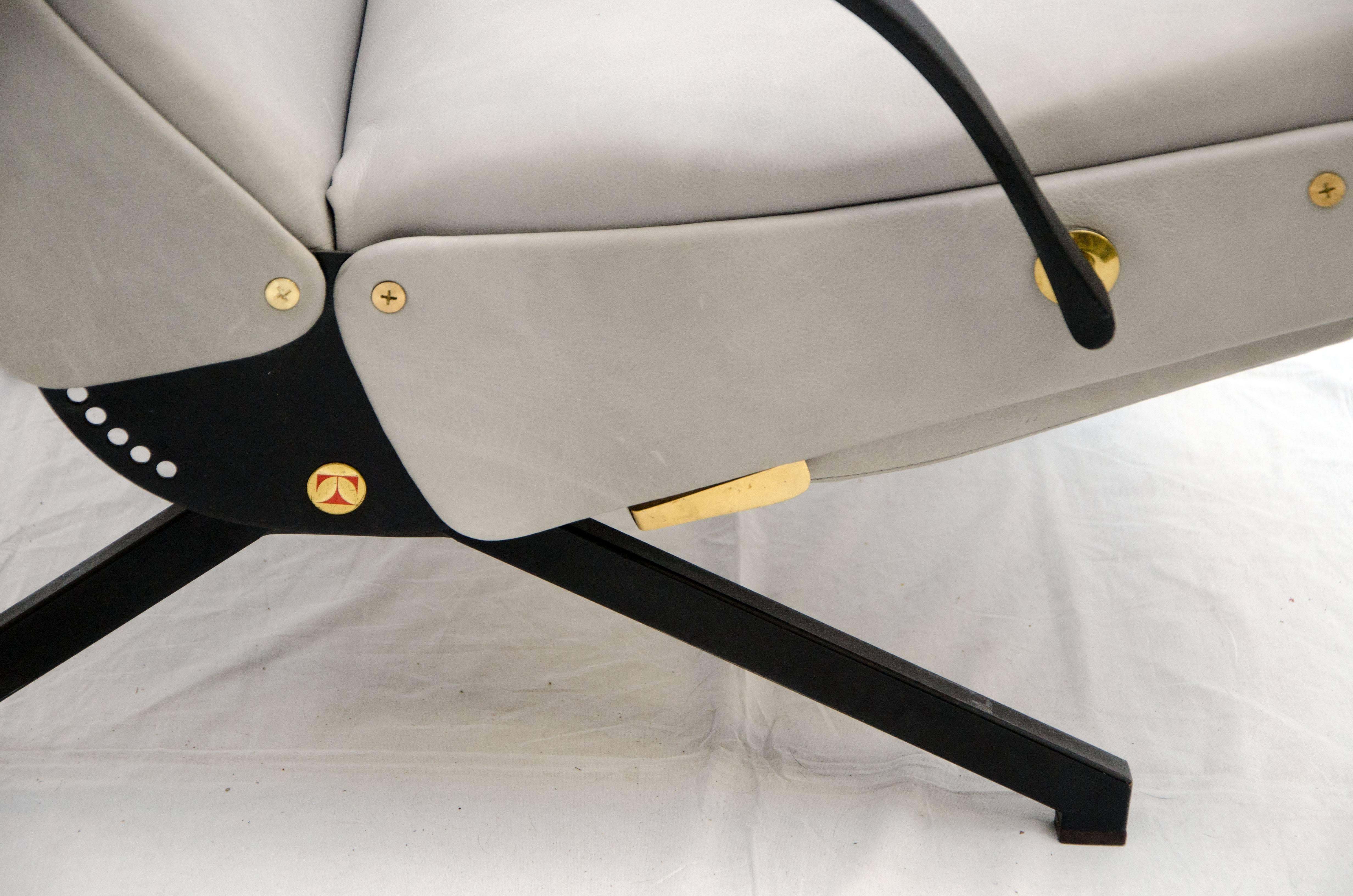 Adjustable P40 Lounge Chair by Osvaldo Borsani for Tecno For Sale 6