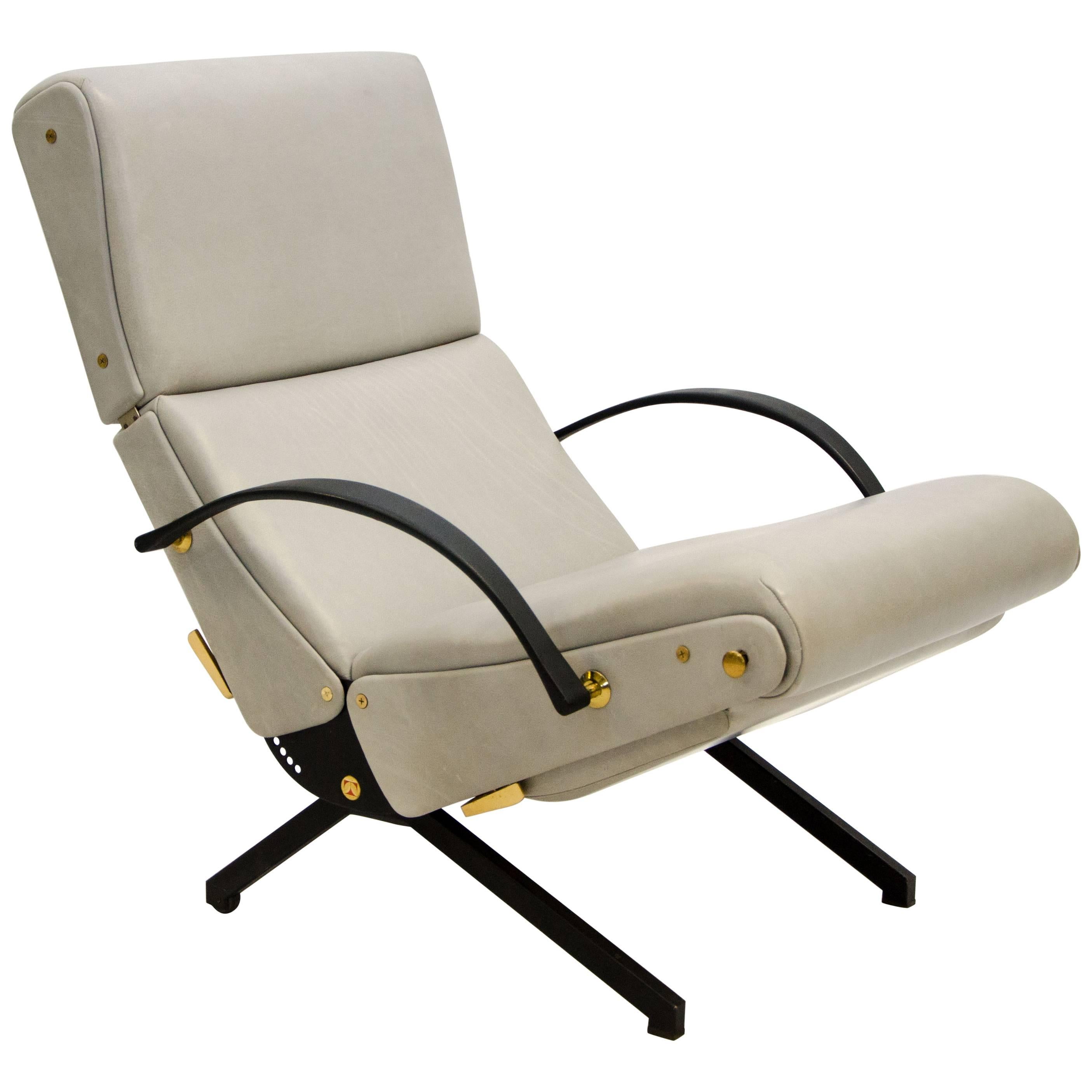 Adjustable P40 Lounge Chair by Osvaldo Borsani for Tecno For Sale