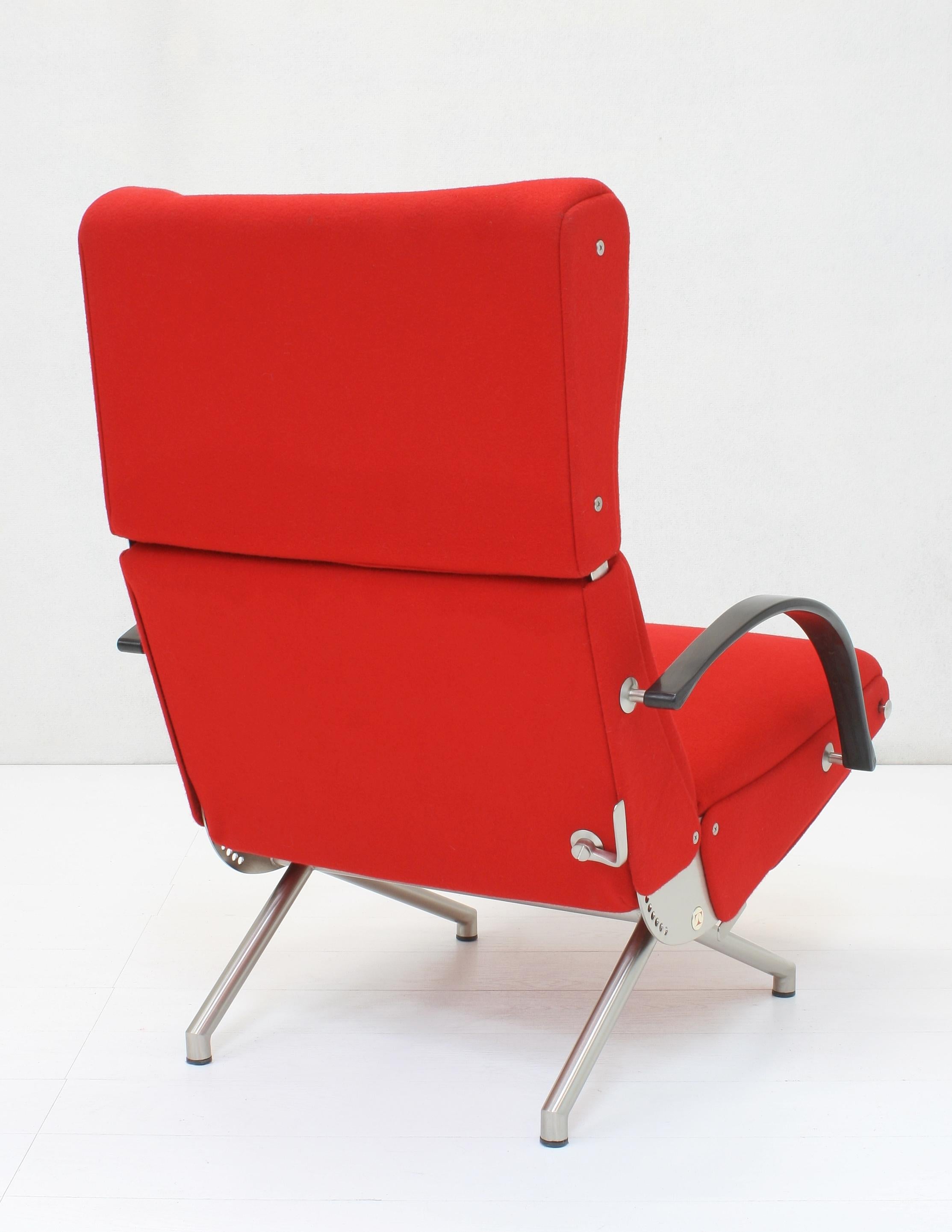 20th Century Adjustable P40 Lounge Chair by Osvaldo Borsani for Tecno spa, Italy