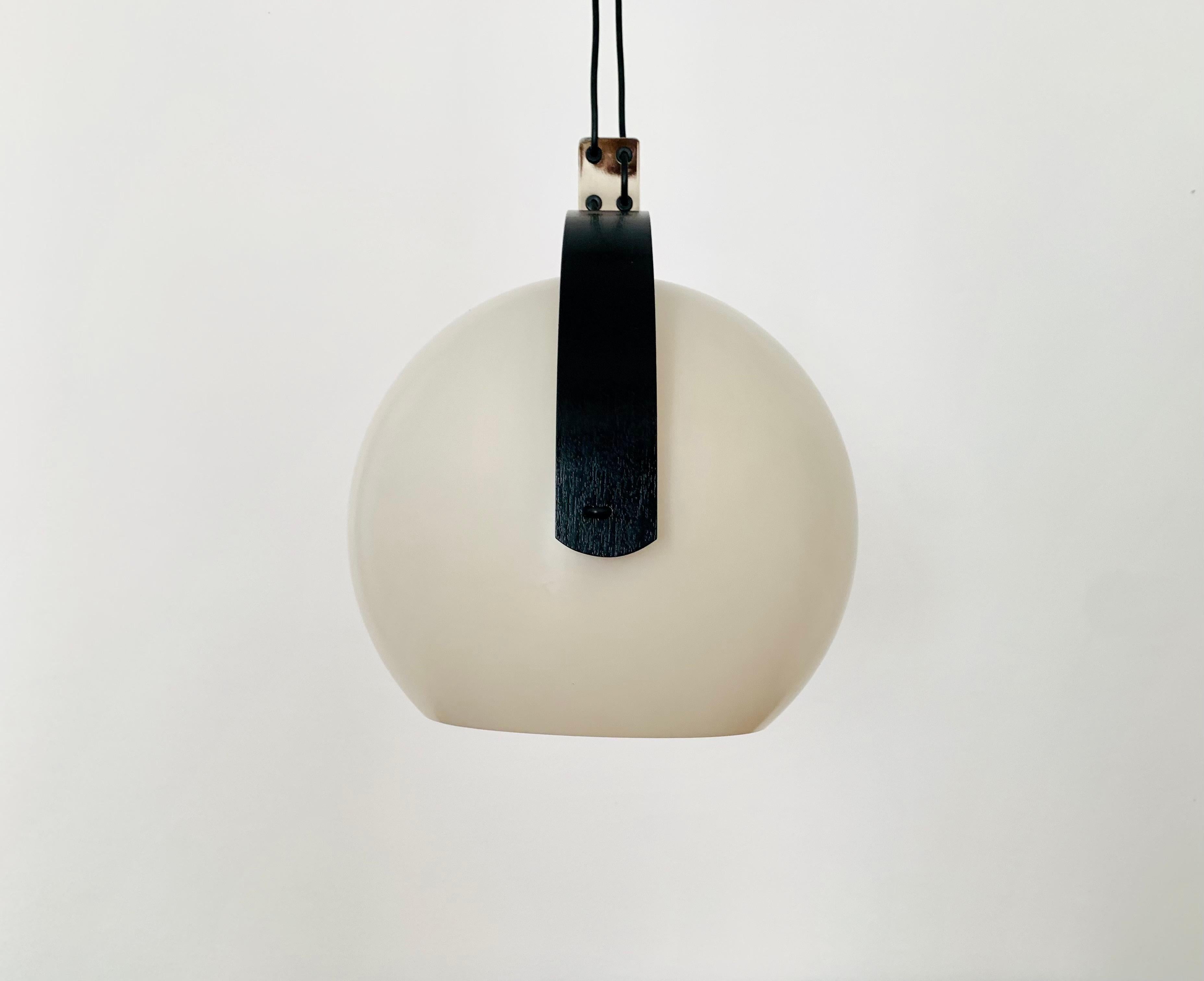 Mid-20th Century Adjustable Pendant Lamp by Temde