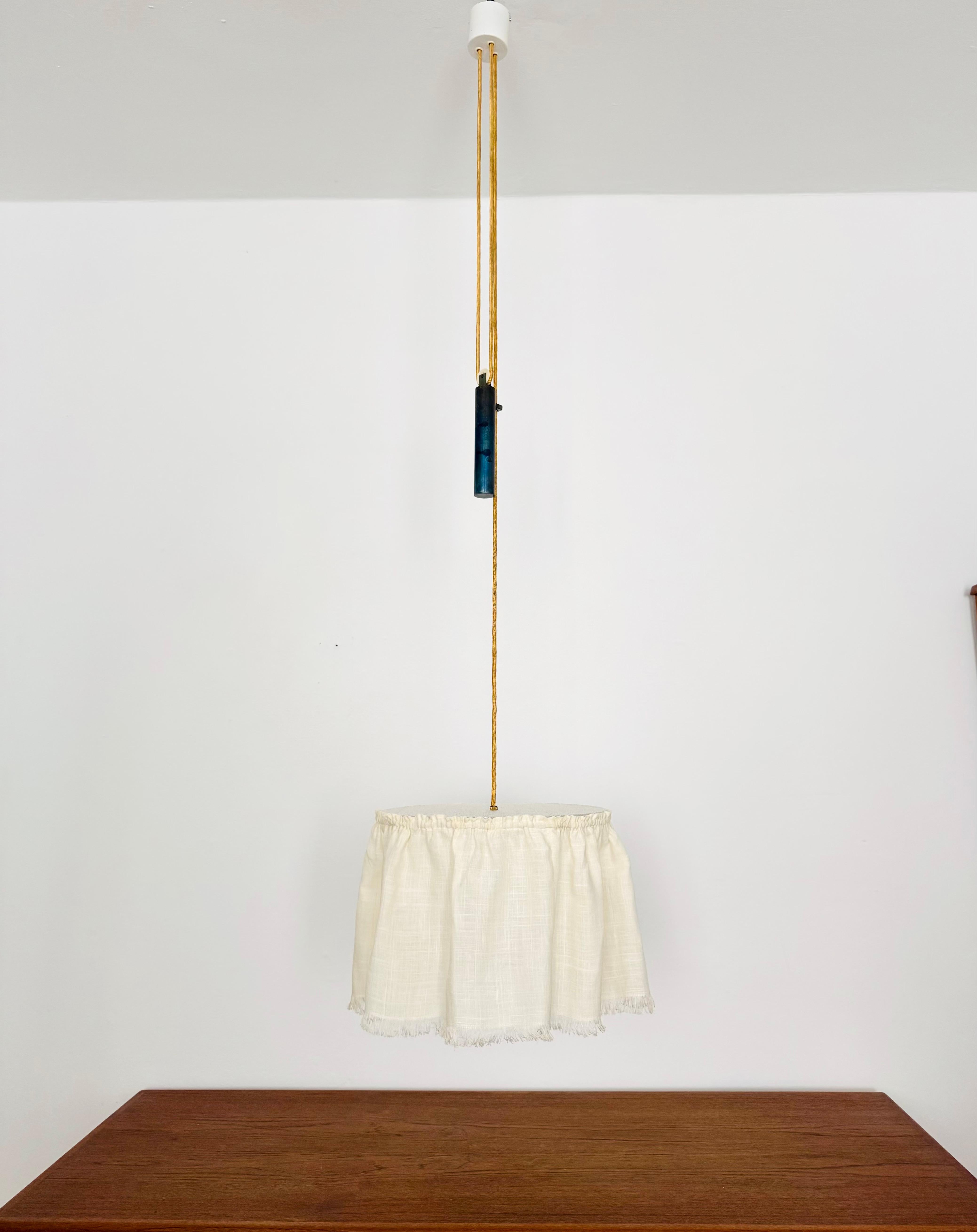 Mid-Century Modern Lampe suspendue réglable avec contrepoids d'Adolf Loos pour Kalmar en vente