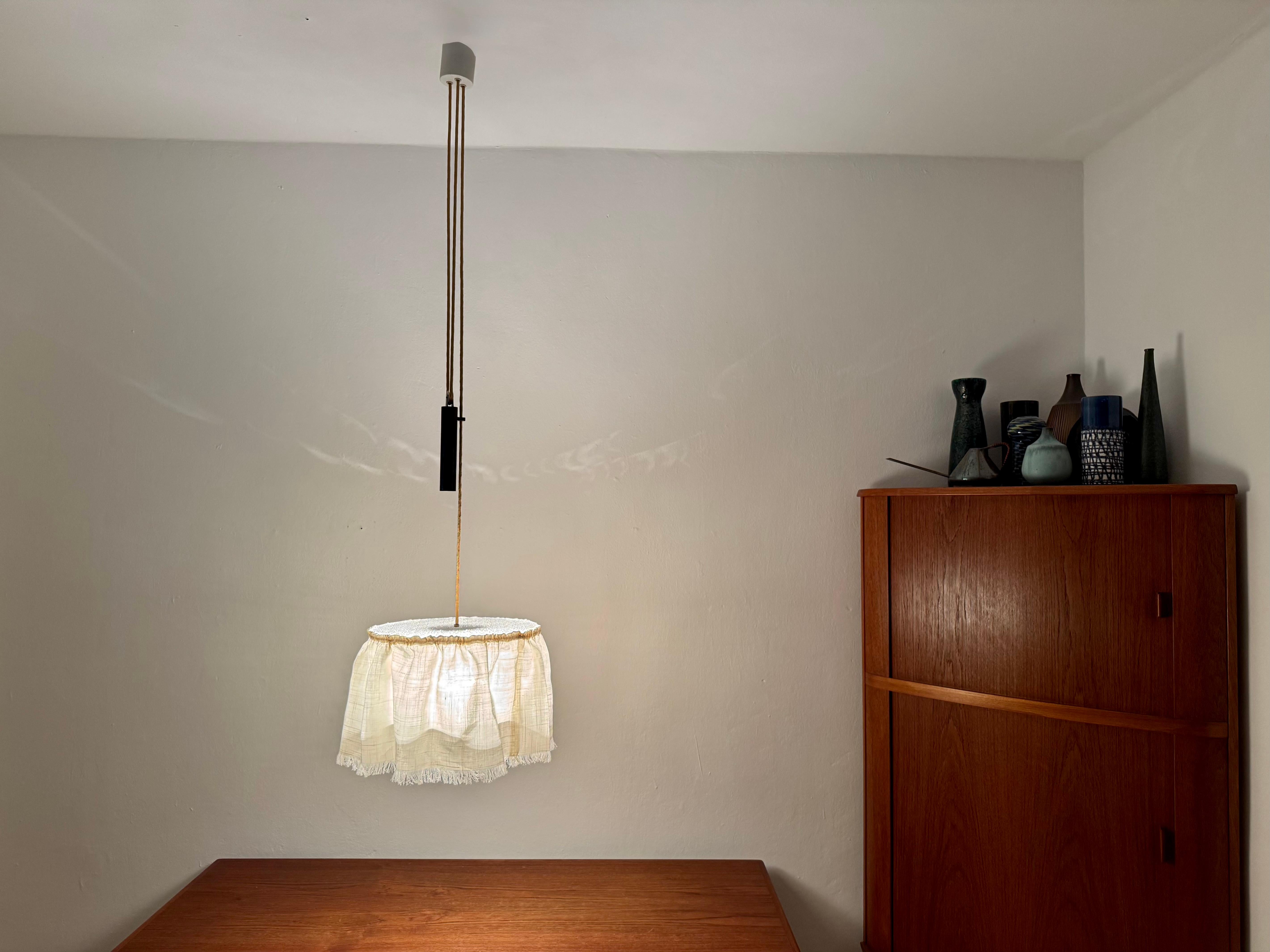 Lampe suspendue réglable avec contrepoids d'Adolf Loos pour Kalmar en vente 2