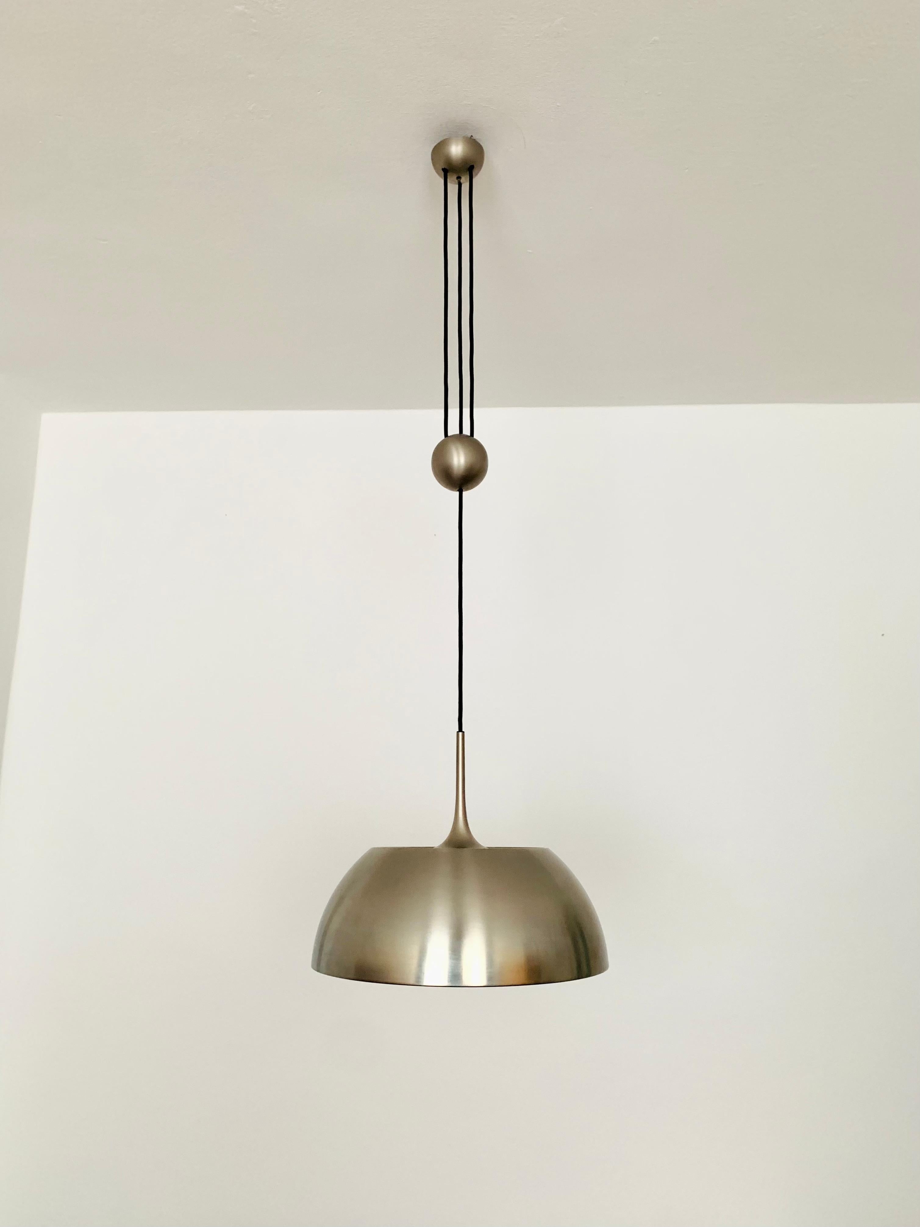 Adjustable Pendant Lamp with Counterweight by Florian Schulz In Good Condition For Sale In München, DE