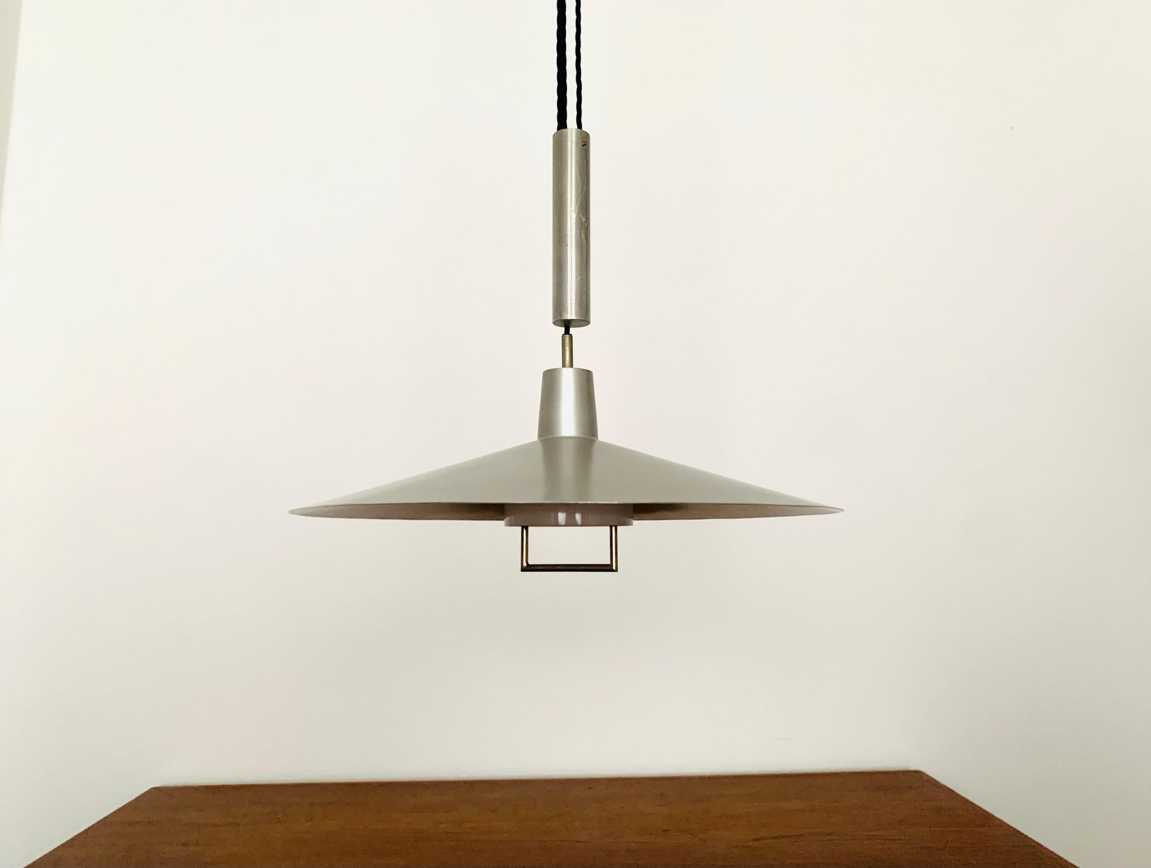 Adjustable Pendant Lamp with Counterweight In Good Condition For Sale In München, DE