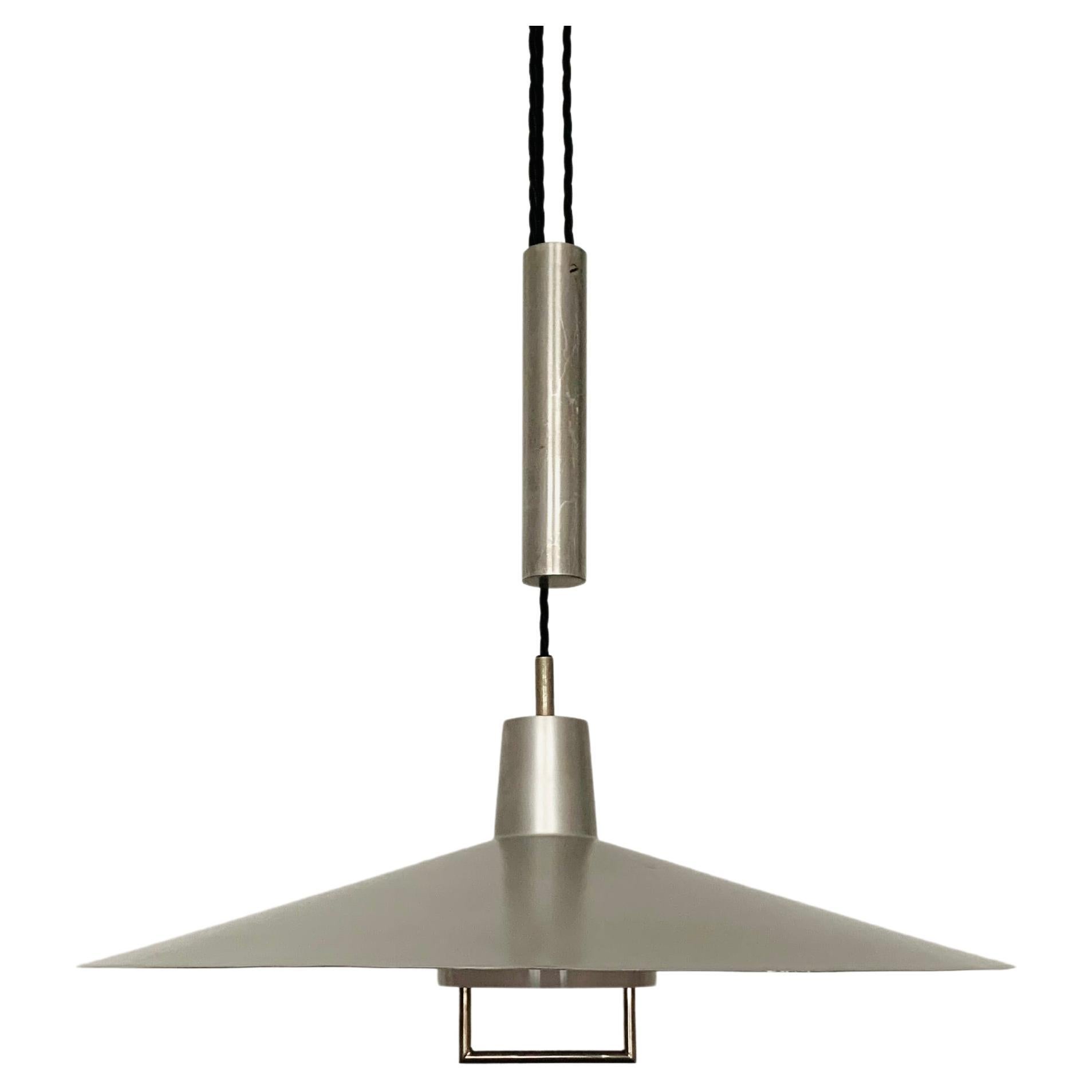 Adjustable Pendant Lamp with Counterweight For Sale