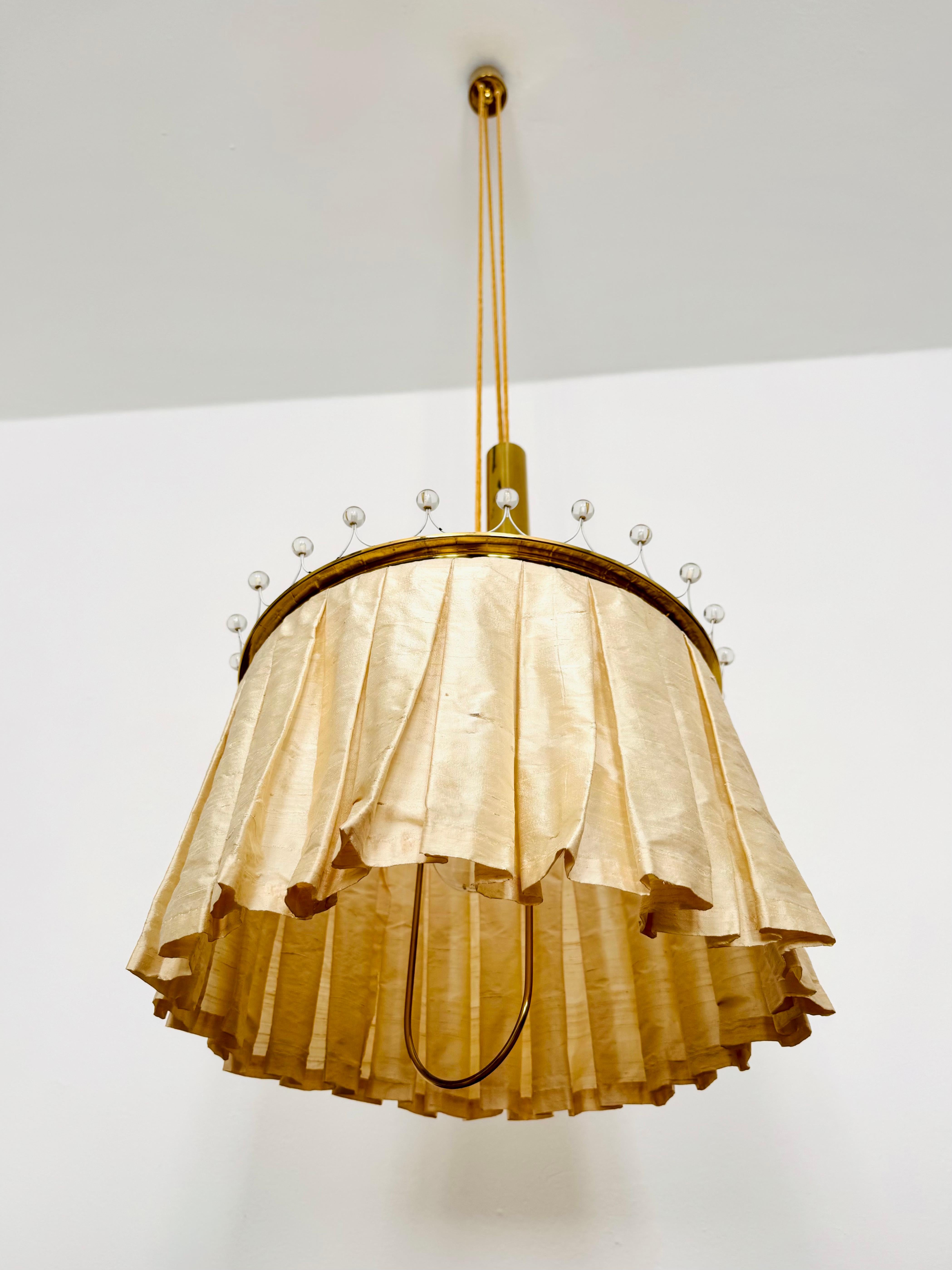 Adjustable Pendant with Counterweight by Vereinigte Werkstätten München For Sale 1