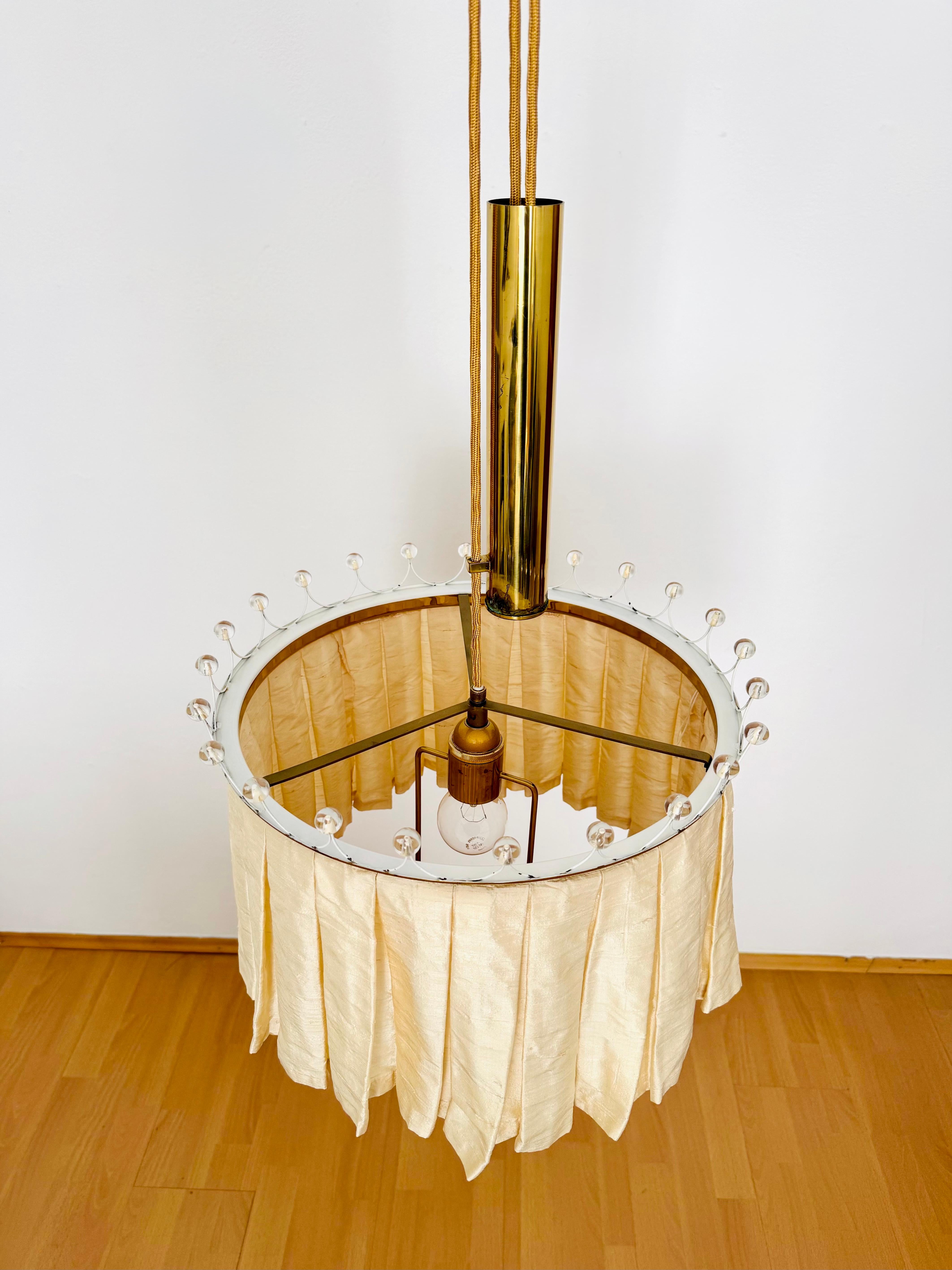Adjustable Pendant with Counterweight by Vereinigte Werkstätten M�ünchen For Sale 2