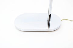 Adjustable Polished Chrome Floor Lamp by Casella