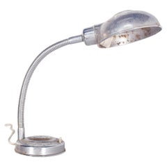 Adjustable Portuguese Desk Lamp in Metal, 1970s