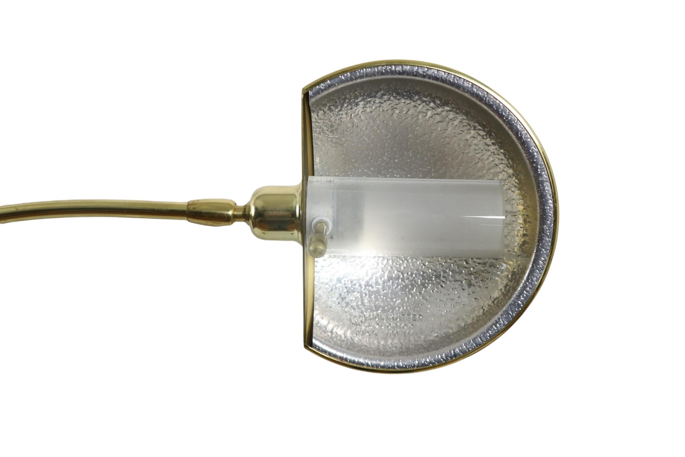 Adjustable Post Modern Brass Floor Lamp Made in Germany by Holtkotter Leuchten 9