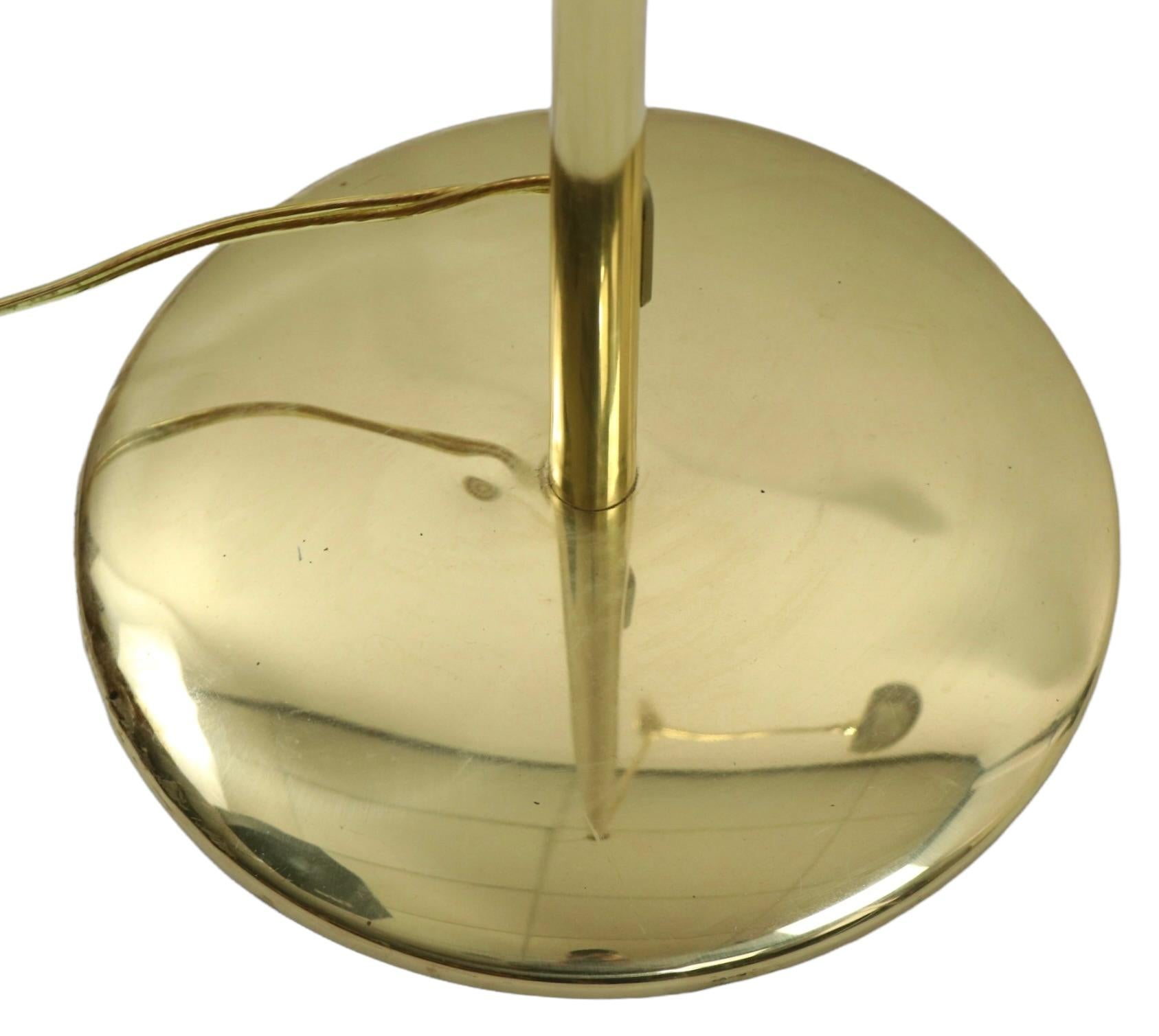 Adjustable Post Modern Brass Floor Lamp Made in Germany by Holtkotter Leuchten 11