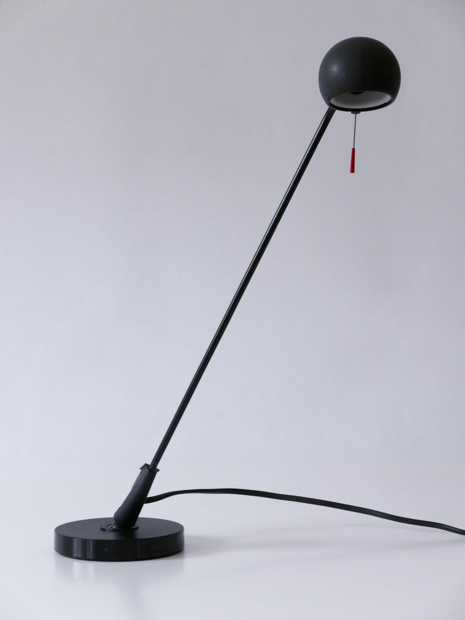 Adjustable Postmodern Table Lamp Fire Fly by Emanuele Ricci for Artemide 1989 For Sale 1