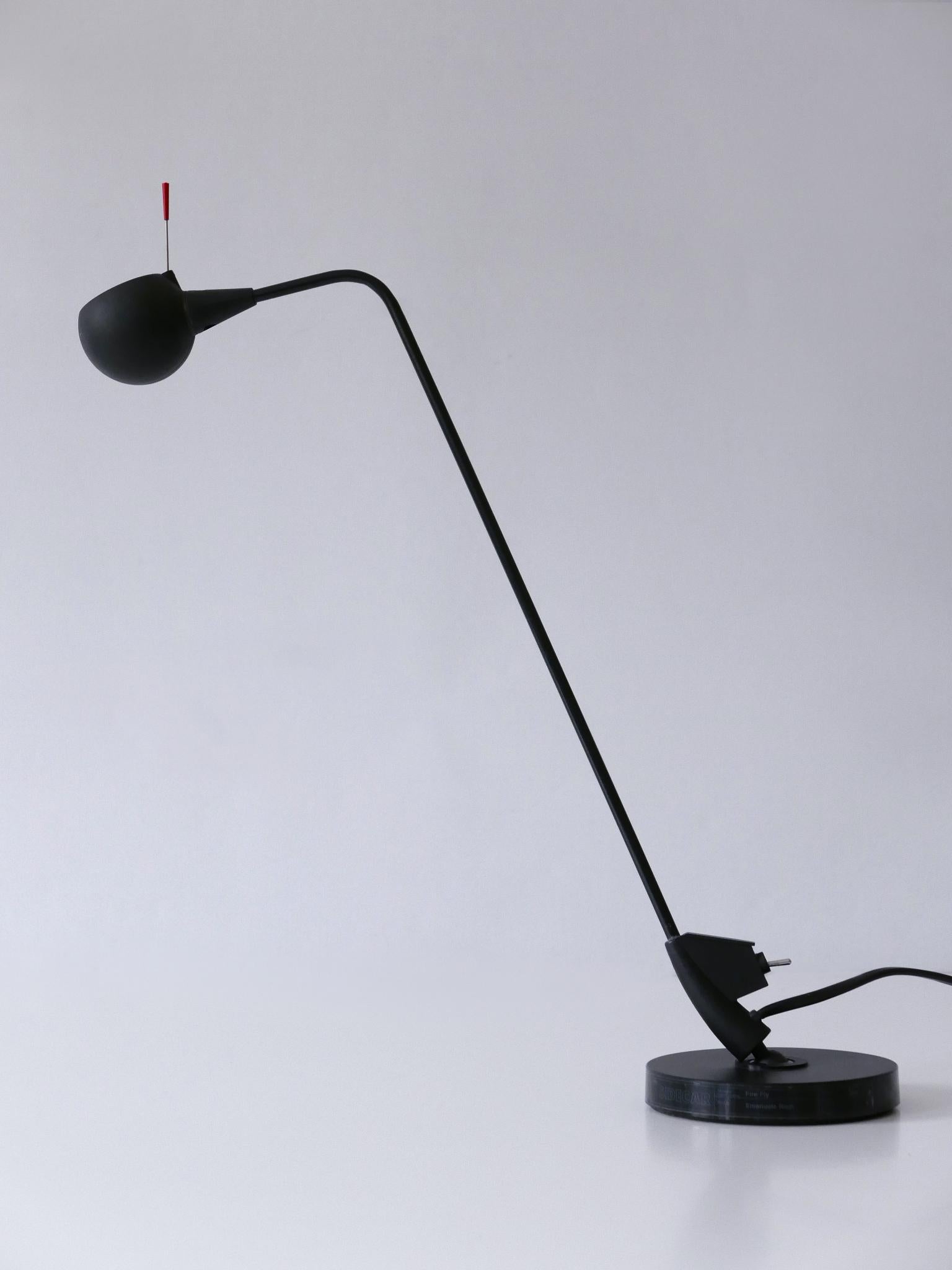 Adjustable Postmodern Table Lamp Fire Fly by Emanuele Ricci for Artemide 1989 For Sale 6