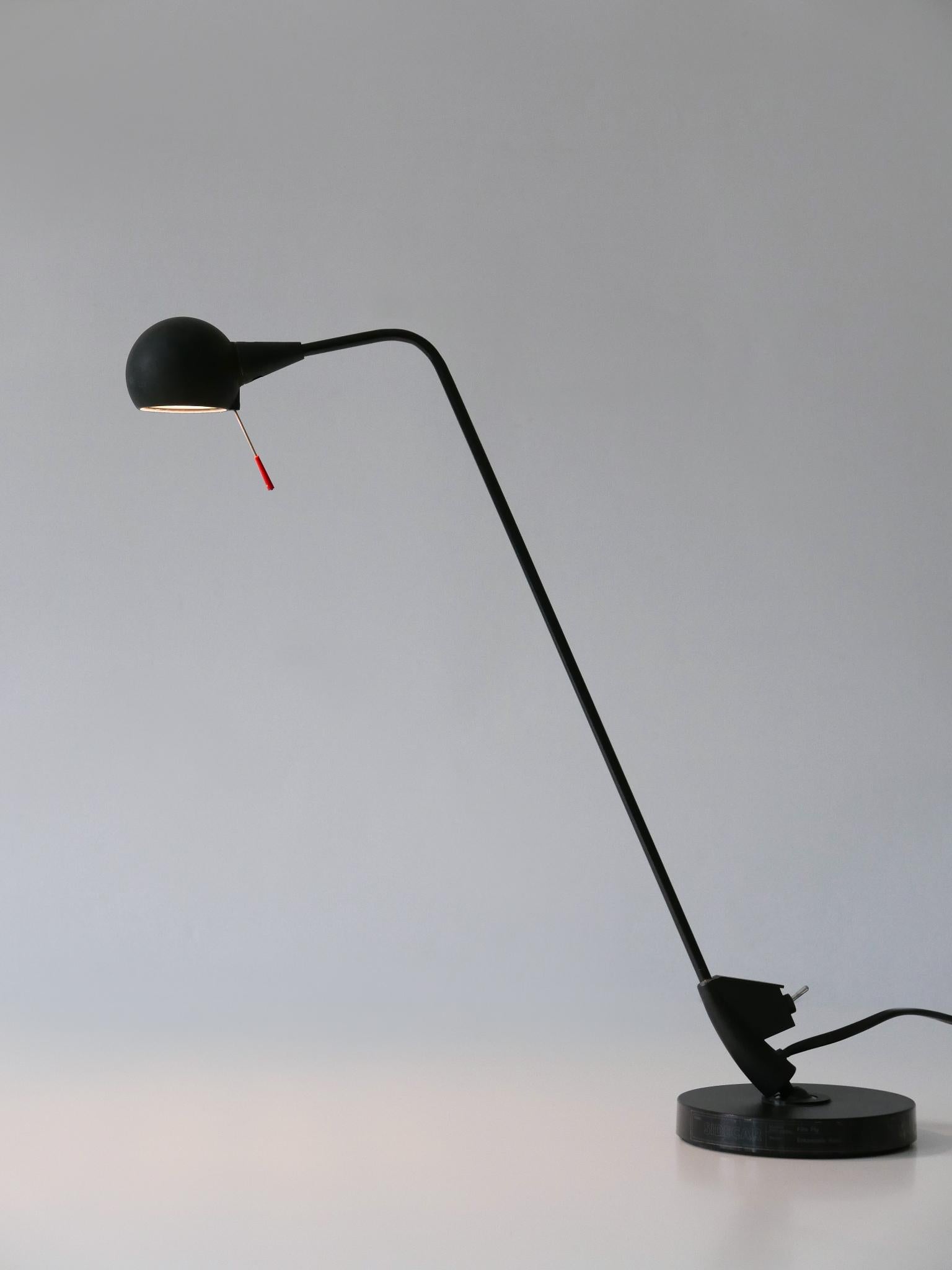 Adjustable Postmodern Table Lamp Fire Fly by Emanuele Ricci for Artemide 1989 For Sale 8