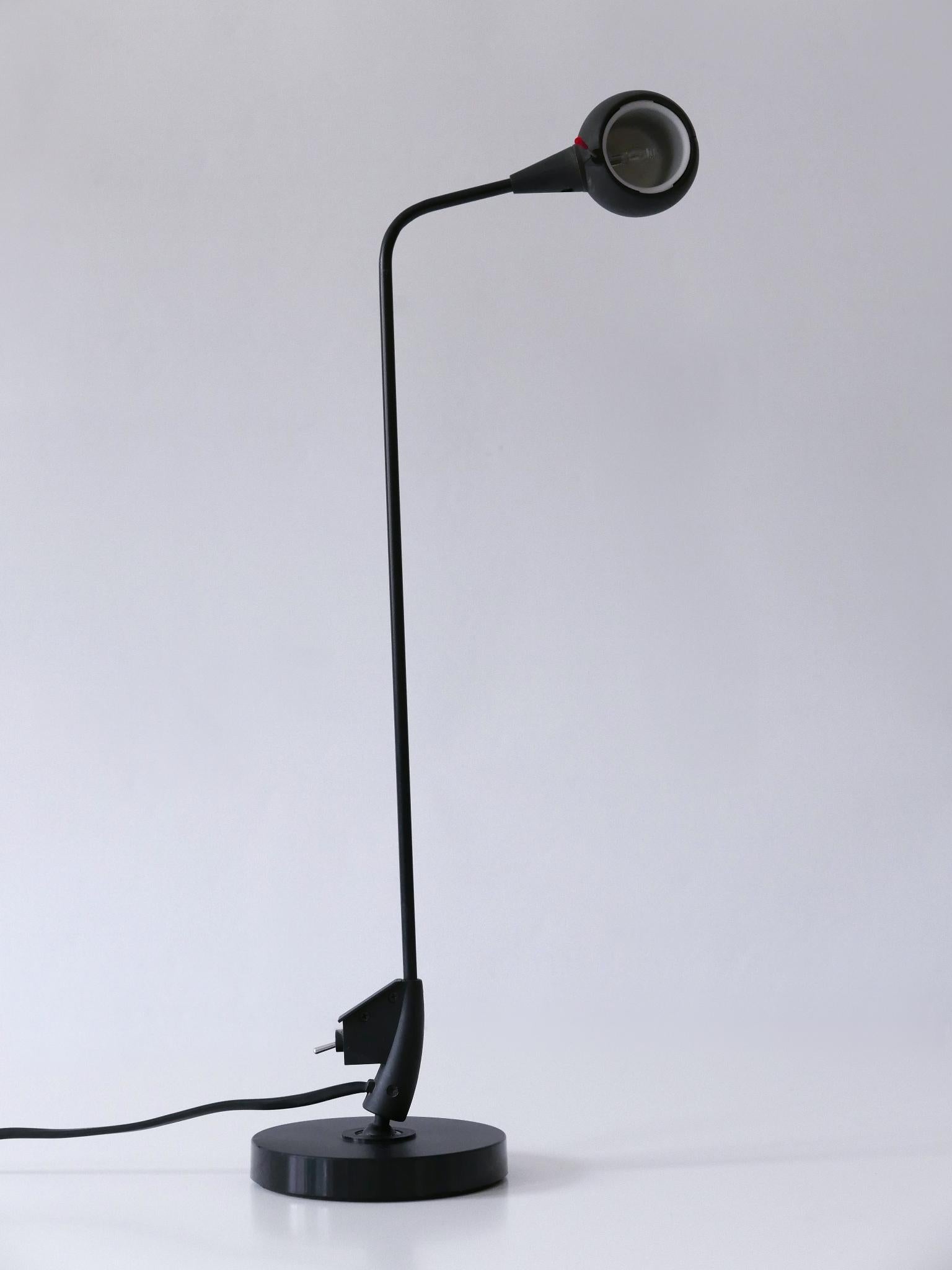 Adjustable Postmodern Table Lamp Fire Fly by Emanuele Ricci for Artemide 1989 In Good Condition For Sale In Munich, DE