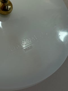 Lancôme Paris Adjustable  Resin And Brass Table Mirror, 1970s