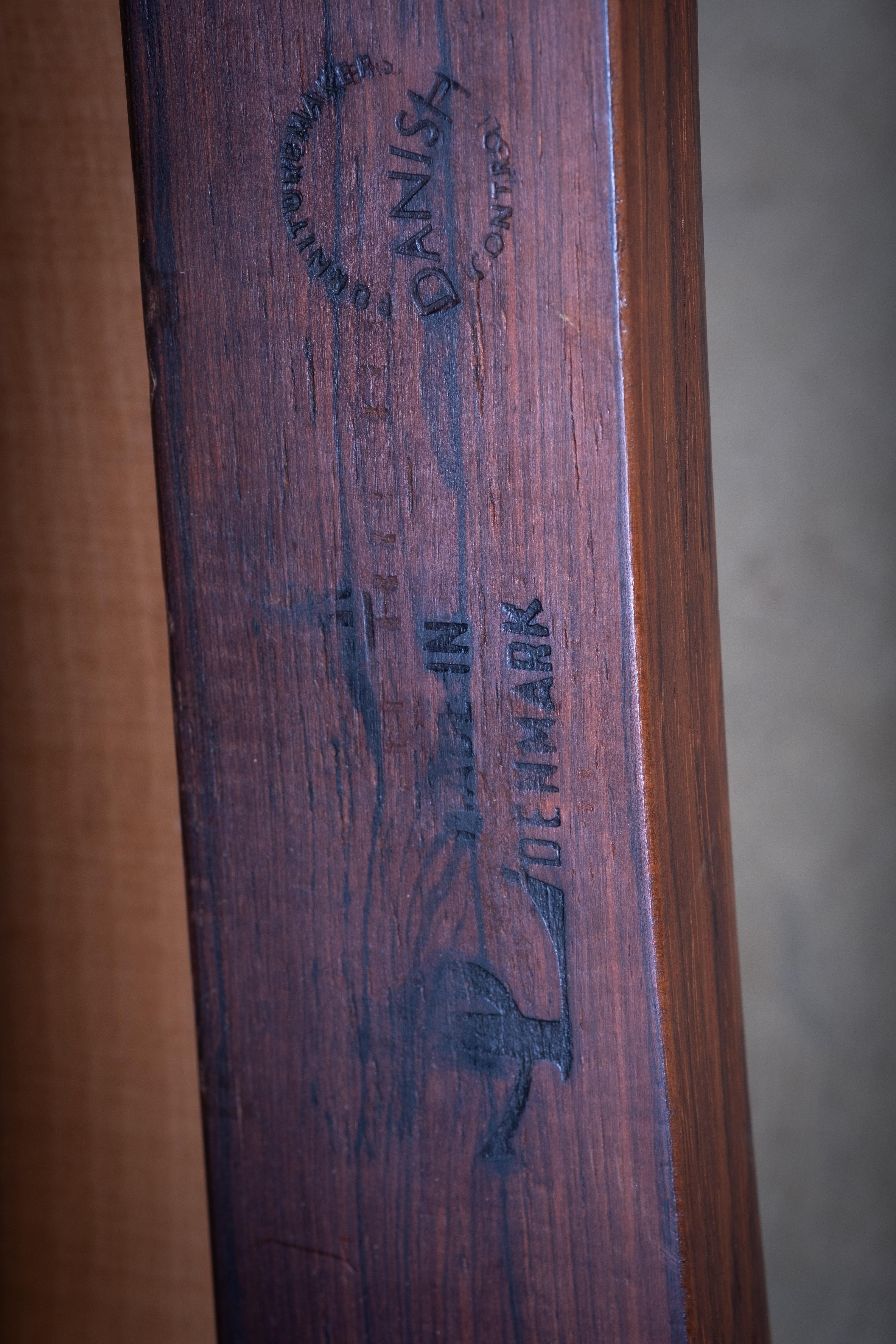 Chaise longue réglable en palissandre par Søren Ladefoged, design danois, années 1960 en vente 3