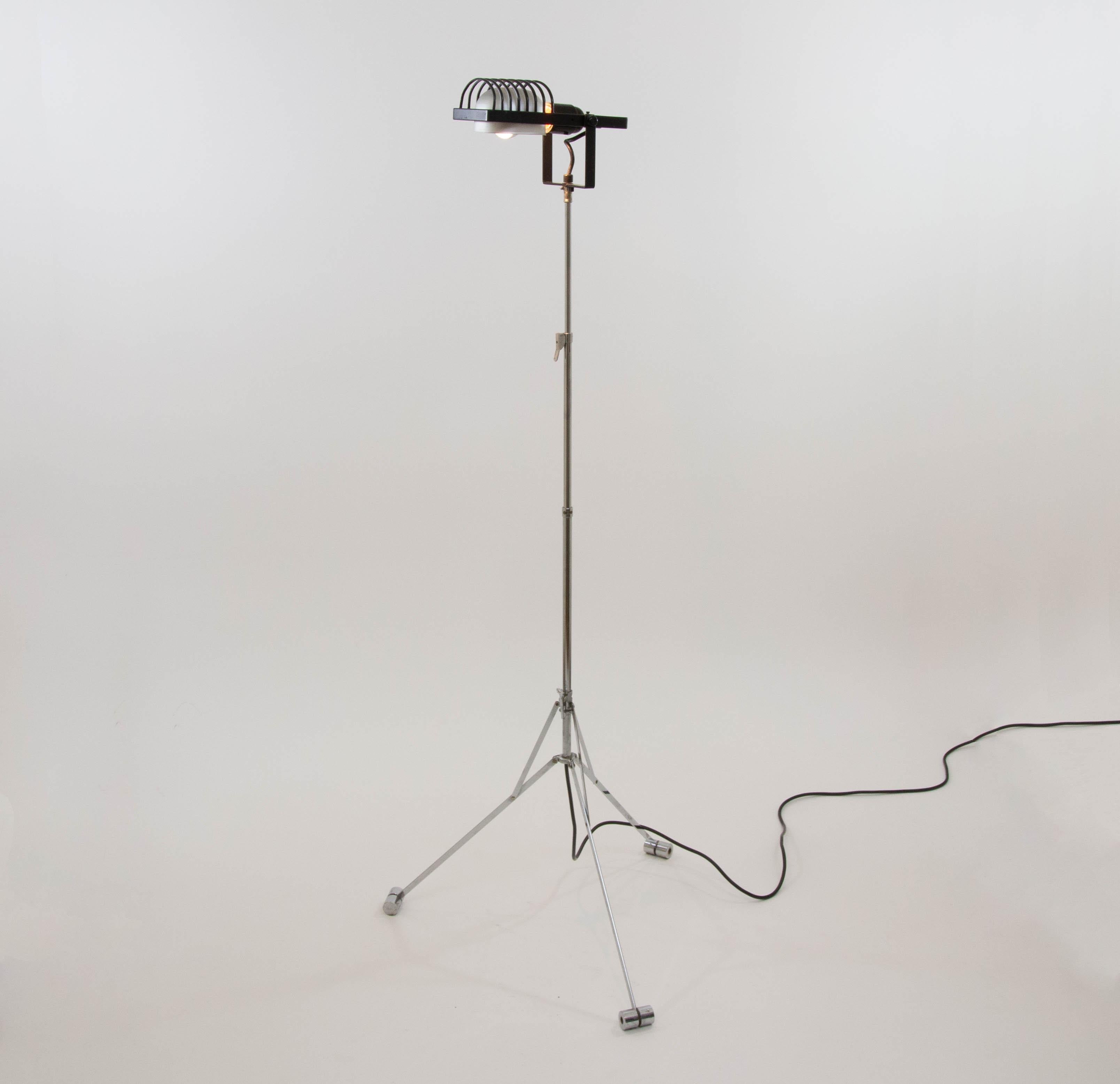 Lacquered Adjustable Sintesi Floor Lamp by Ernesto Gismondi for Artemide, '70s For Sale