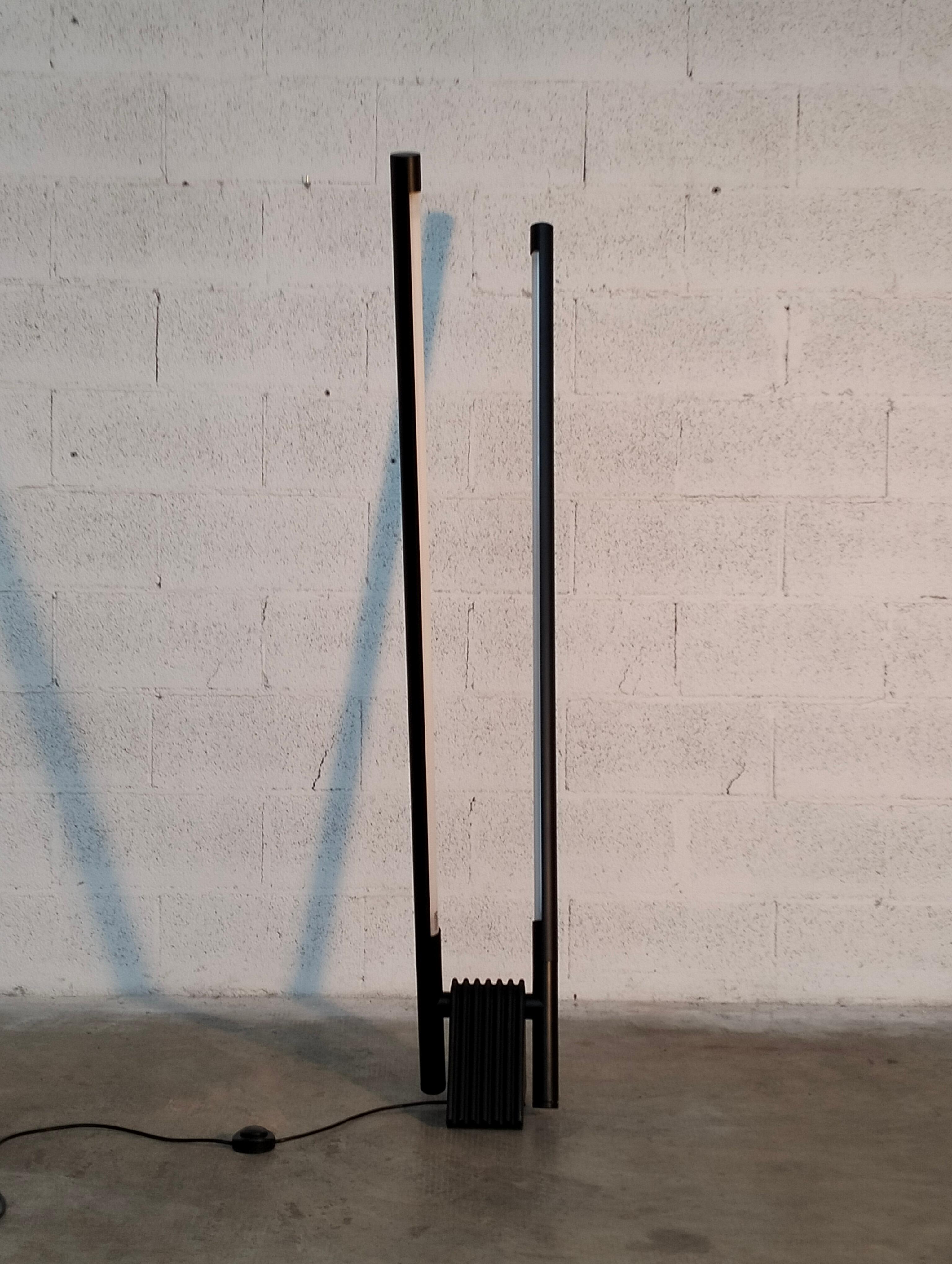 Verstellbare „Sistema Flu“-Lampe von Rodolfo Bonetto für Luci 80er Jahre im Angebot 1