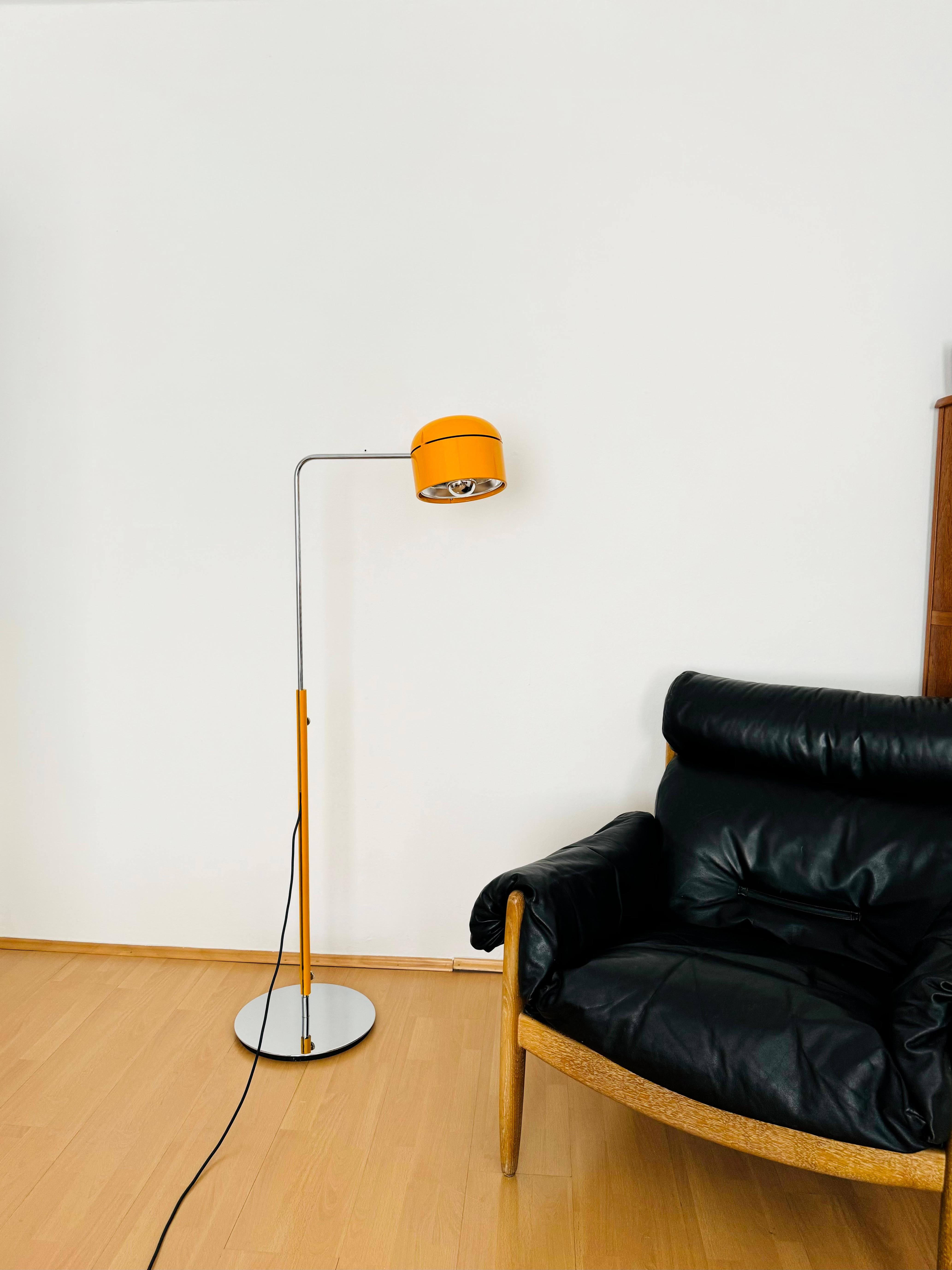 Adjustable Space Age Gallery Spot Floor Lamp by Staff In Good Condition For Sale In München, DE