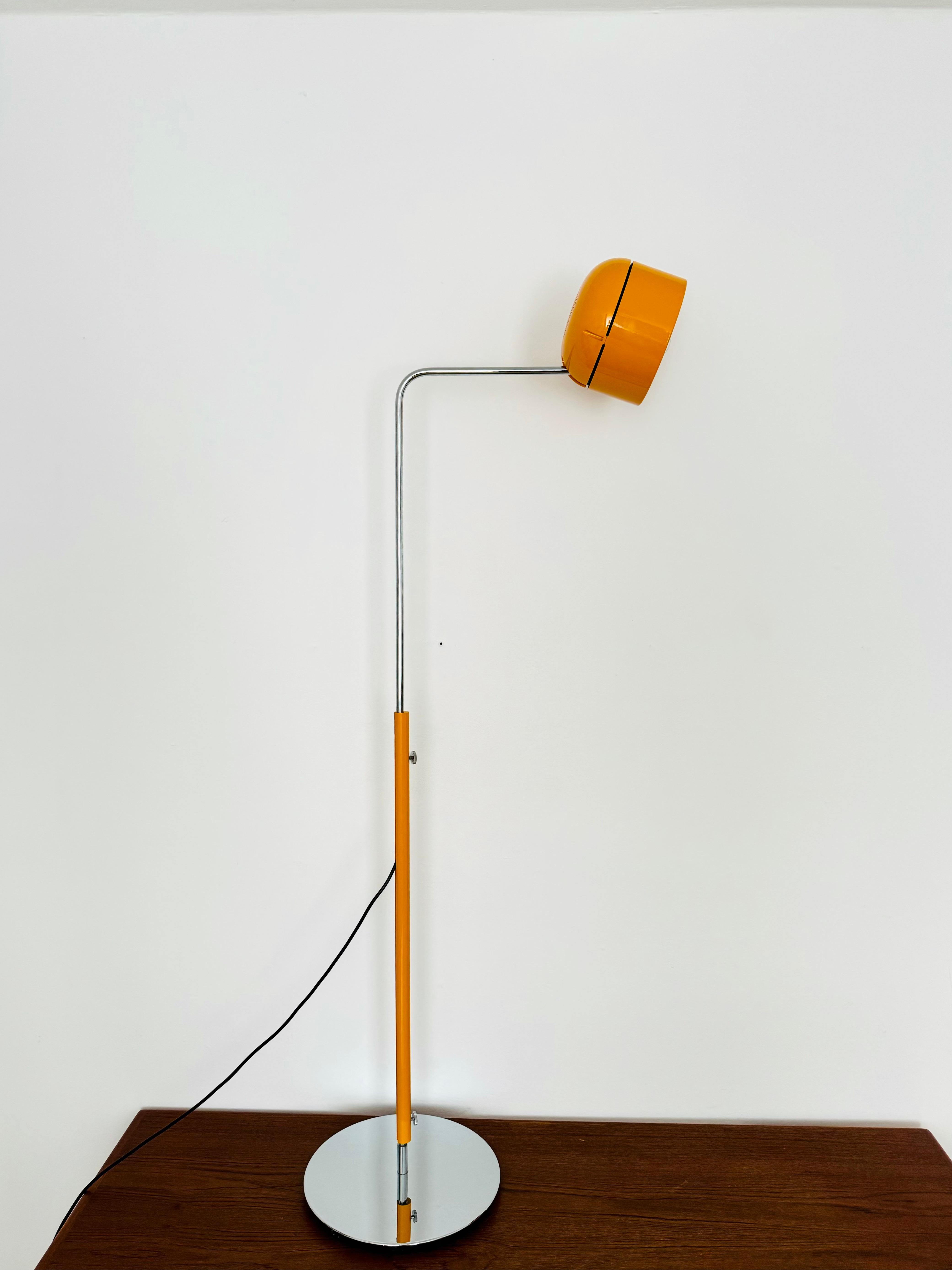Late 20th Century Adjustable Space Age Gallery Spot Floor Lamp by Staff For Sale