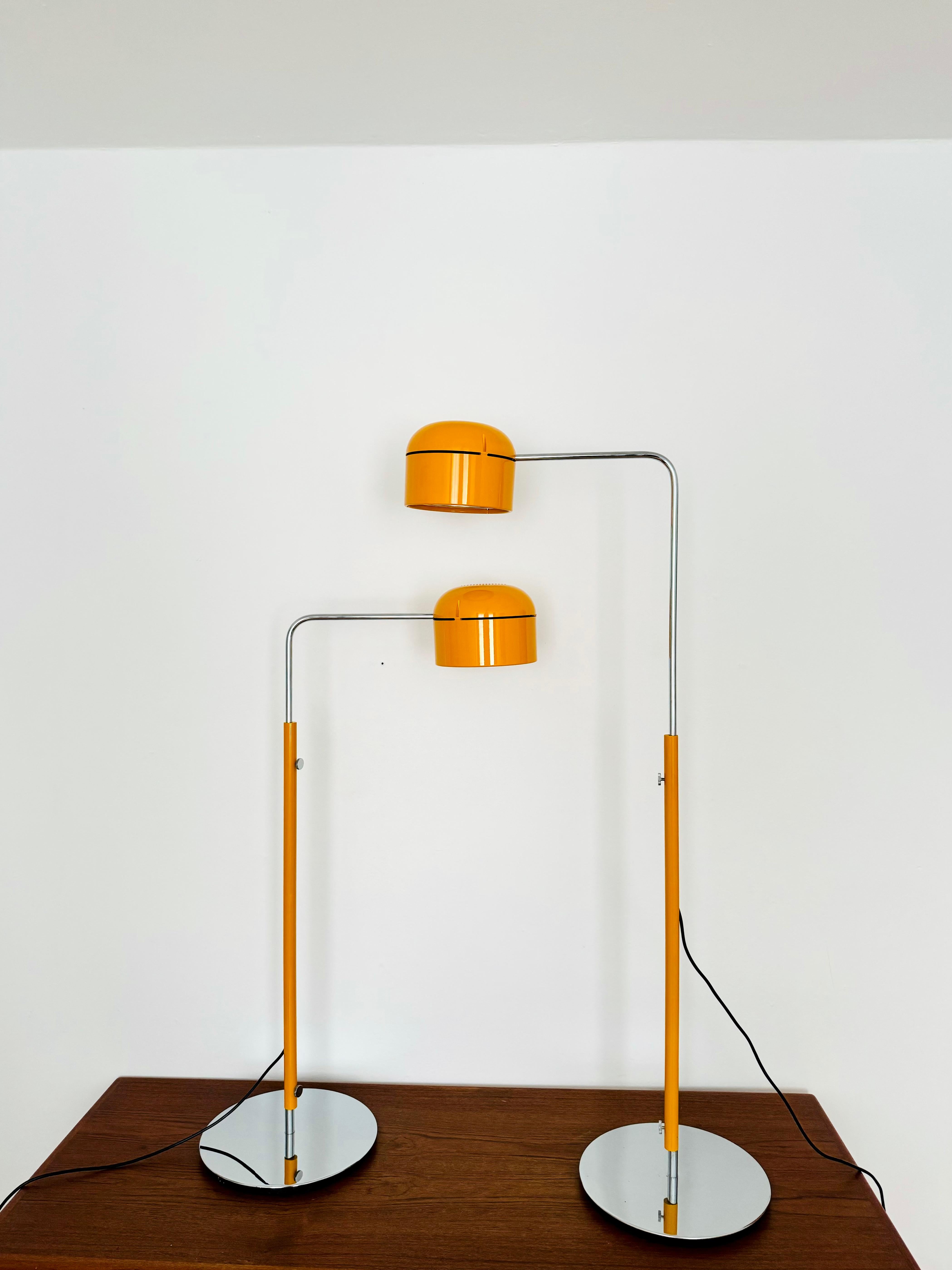 Metal Adjustable Space Age Gallery Spot Floor Lamp by Staff For Sale