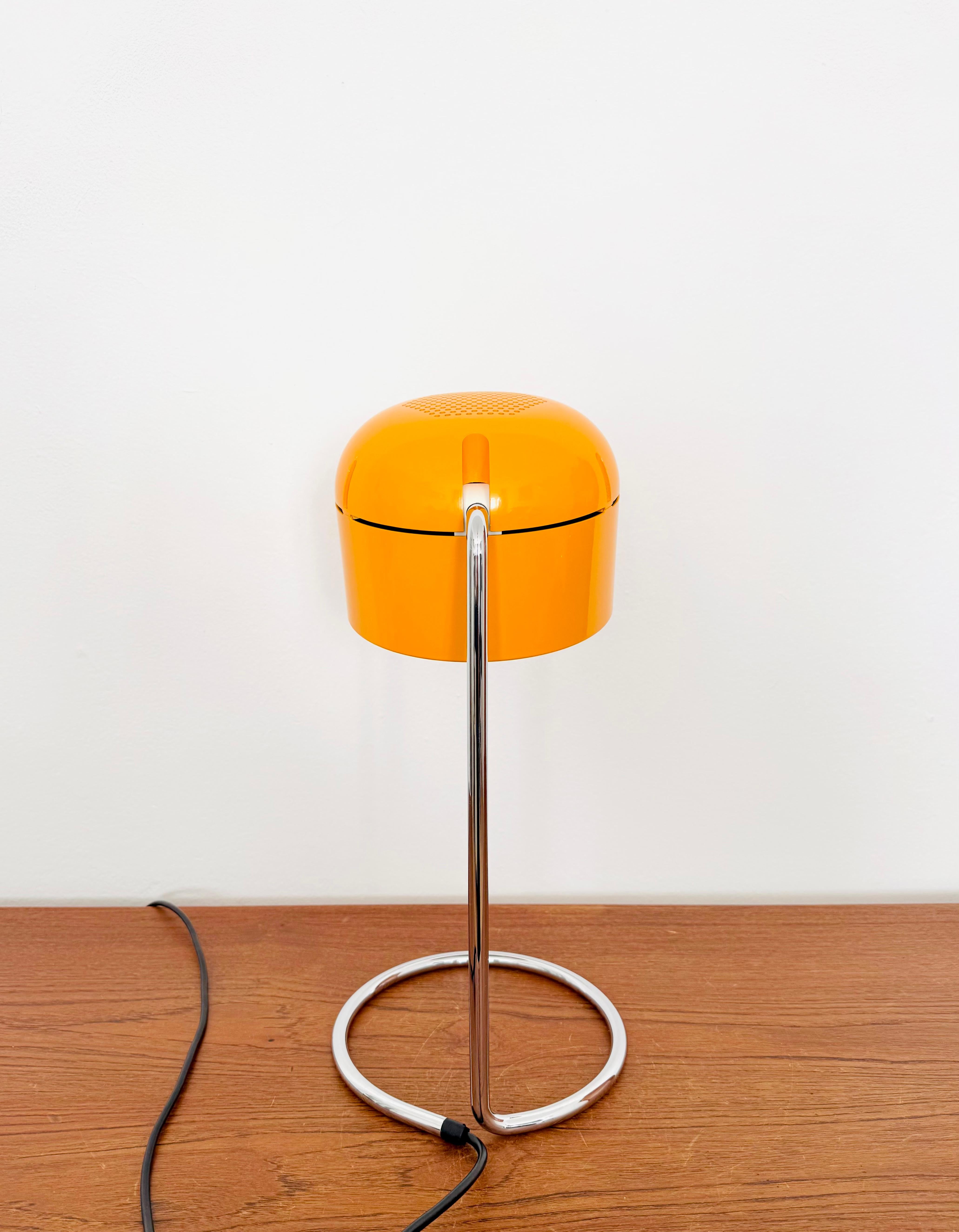 Metal Adjustable Space Age Spot Table Lamp by Staff For Sale