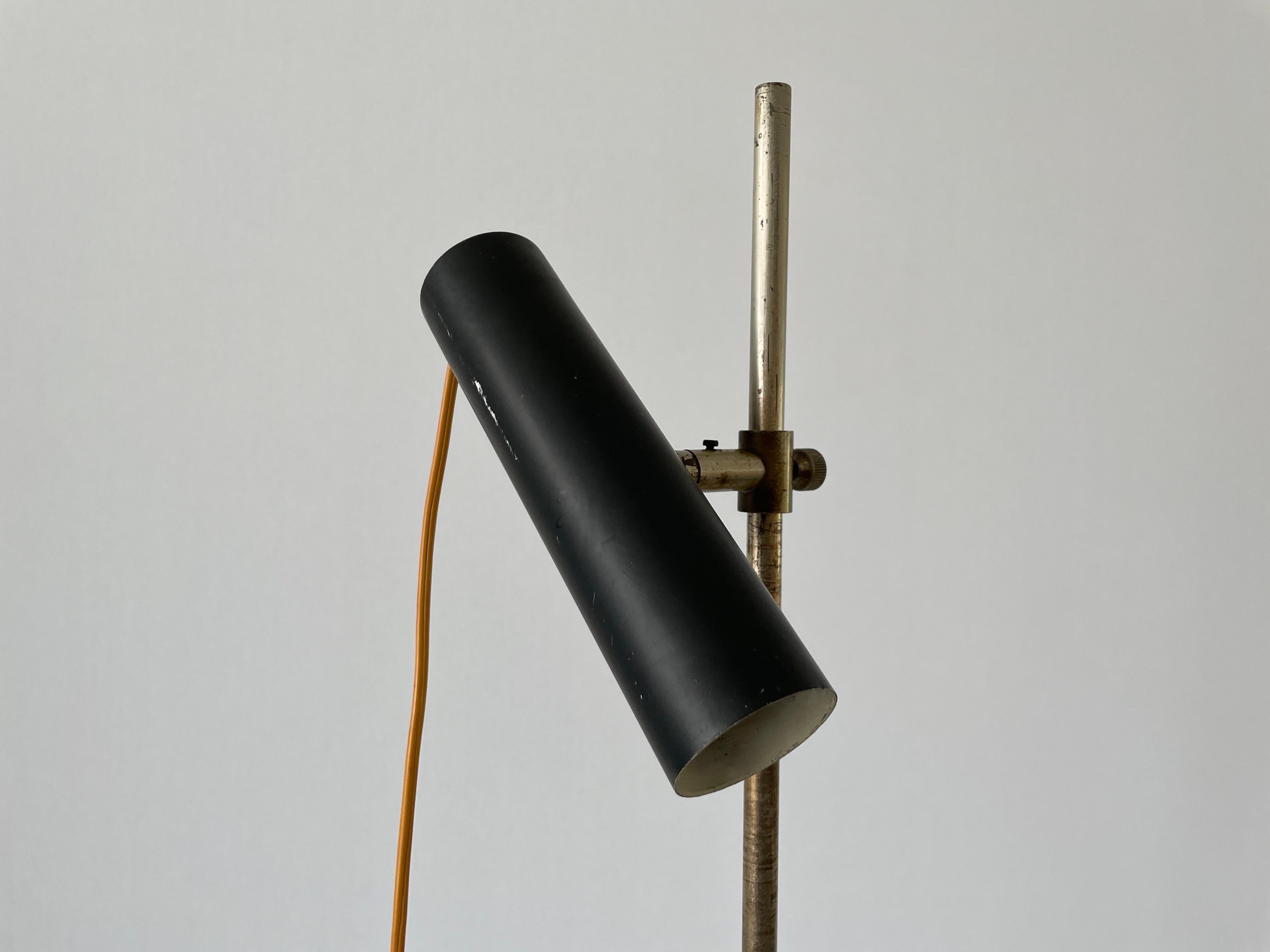 Adjustable Spot Floor Lamp, Attributed to Gino Sarfatti, 1960s, Italy In Excellent Condition For Sale In Hagenbach, DE