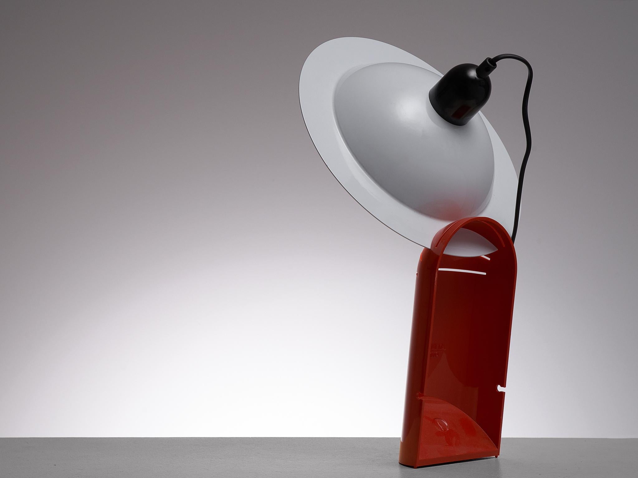 Italian Adjustable Stilnovo 'Lampiatta' Table Lamp