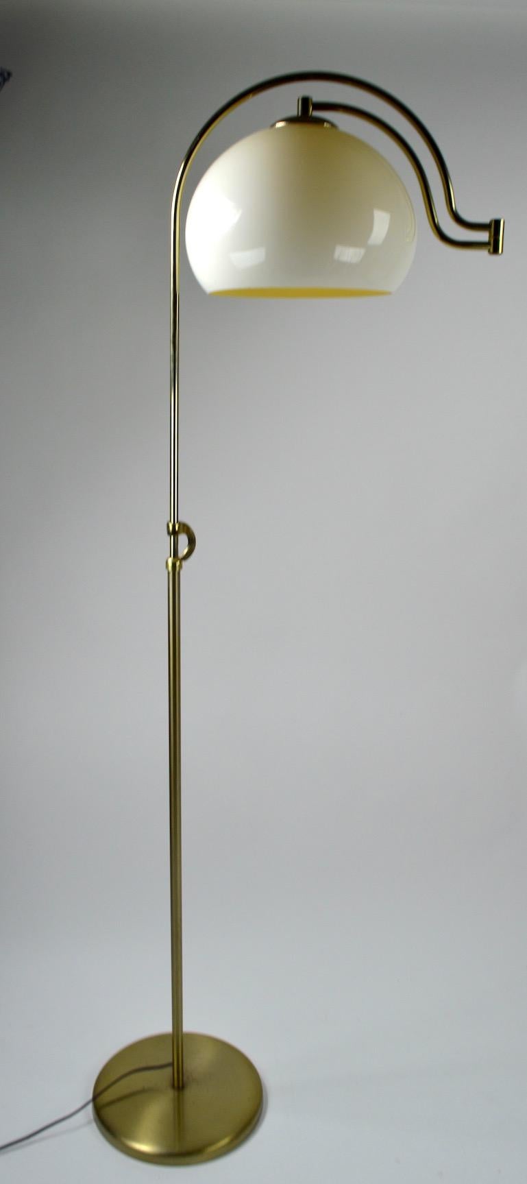 Adjustable Swing Arm Floor Lamp by Laurel 6