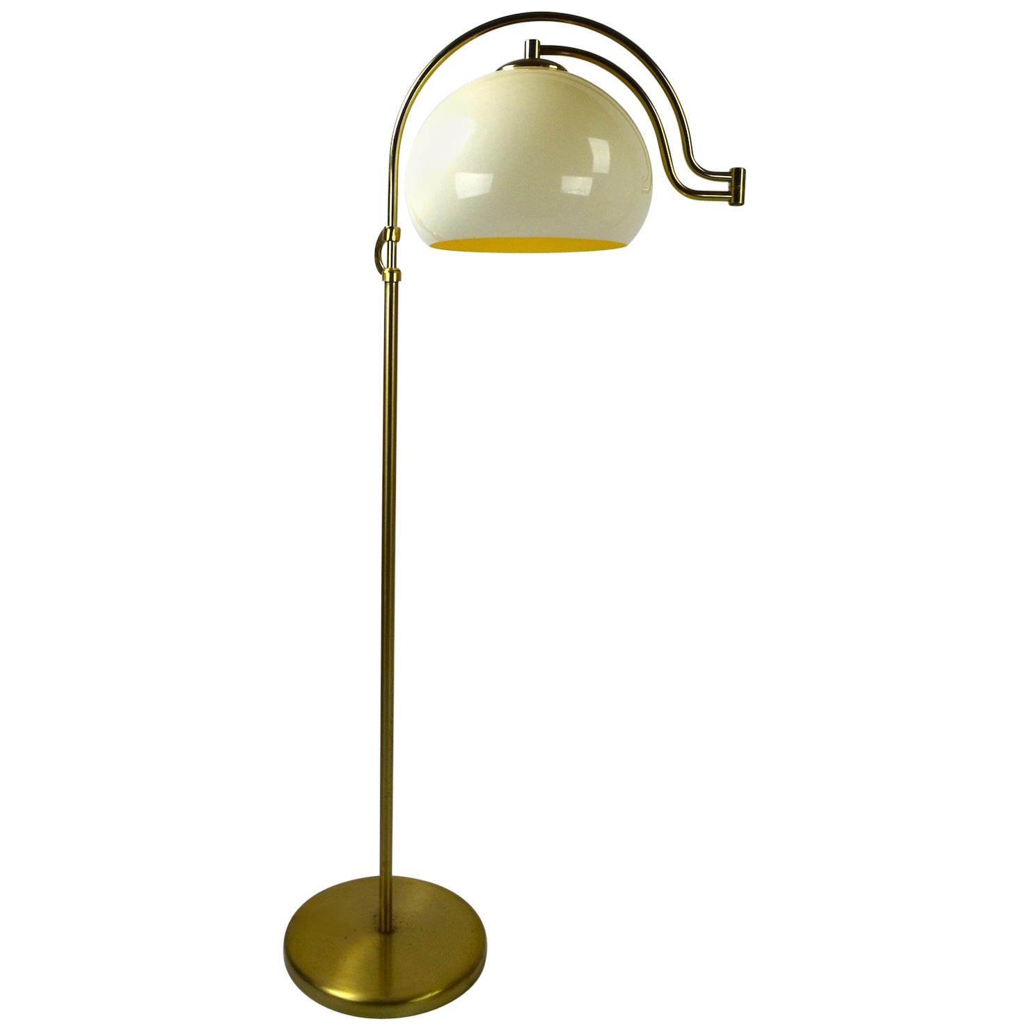 Adjustable Swing Arm Floor Lamp by Laurel