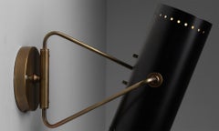 Adjustable Swing Arm Sconce, Made in Italy