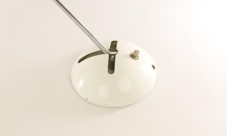 Adjustable T395 Table Lamp by Robert Sonneman for Luci Cinisello, 1970s In Good Condition For Sale In Rotterdam, NL
