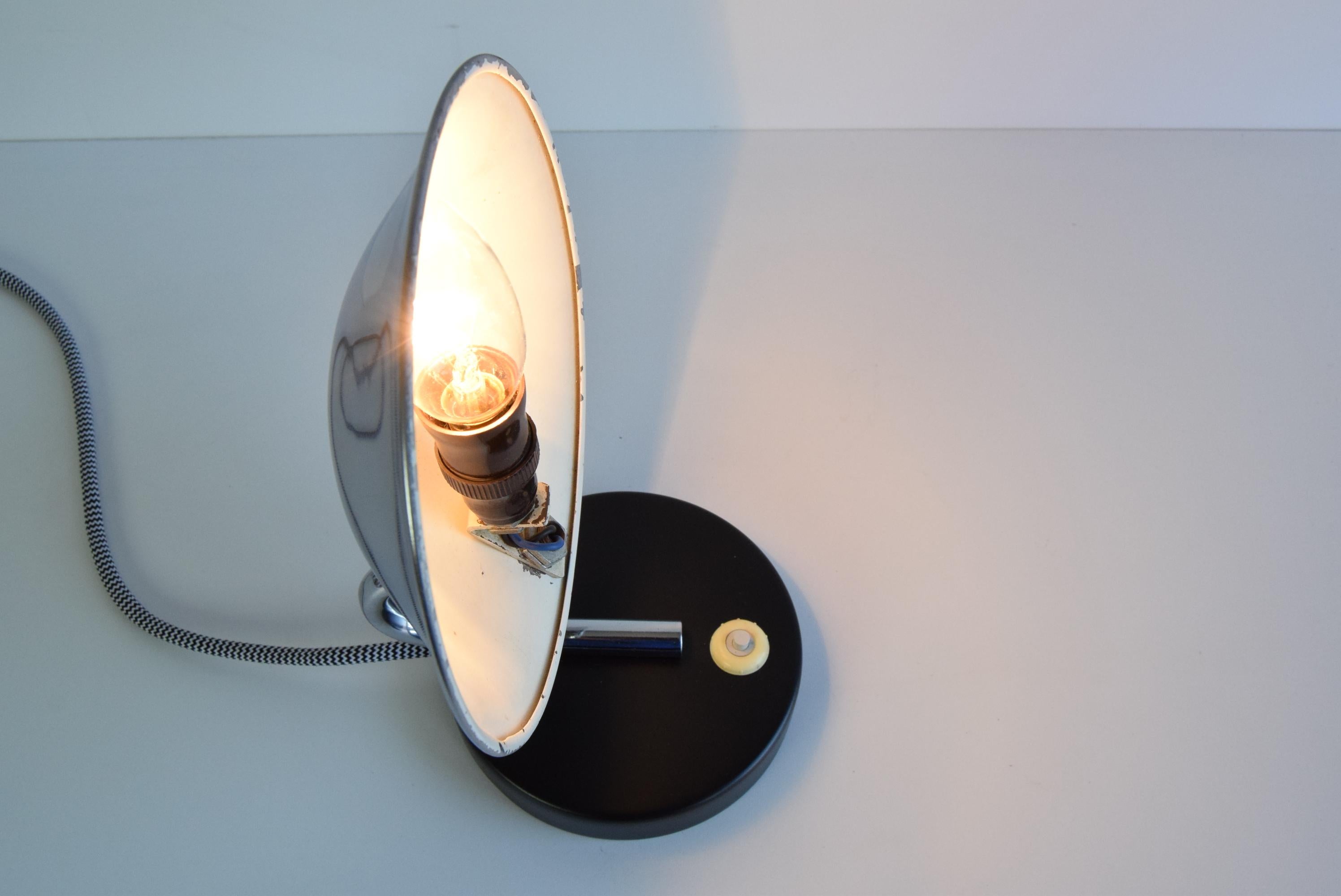 Adjustable Table/Bedside Lamp, by Napako, 1930's. For Sale 5