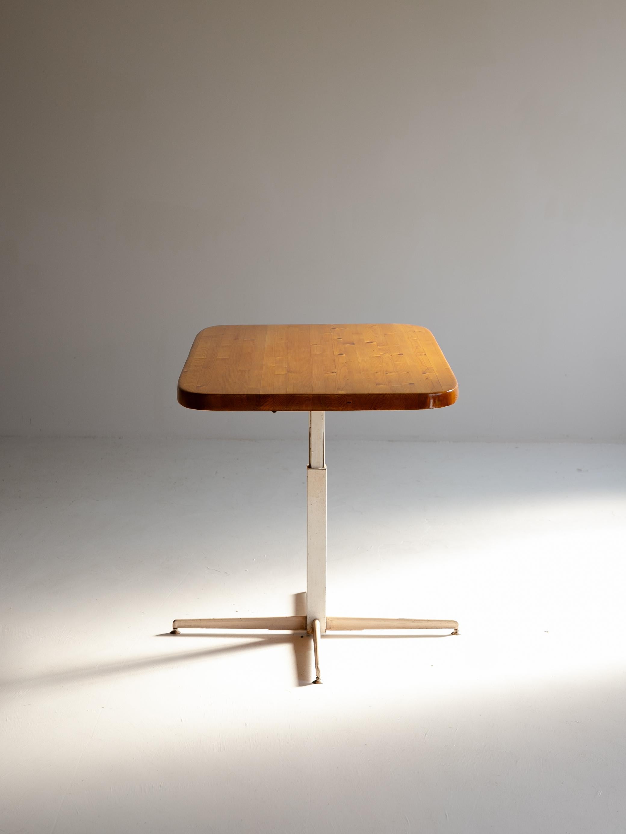 Adjustable Table by Charlotte Perriand for Les Arcs 1800 1