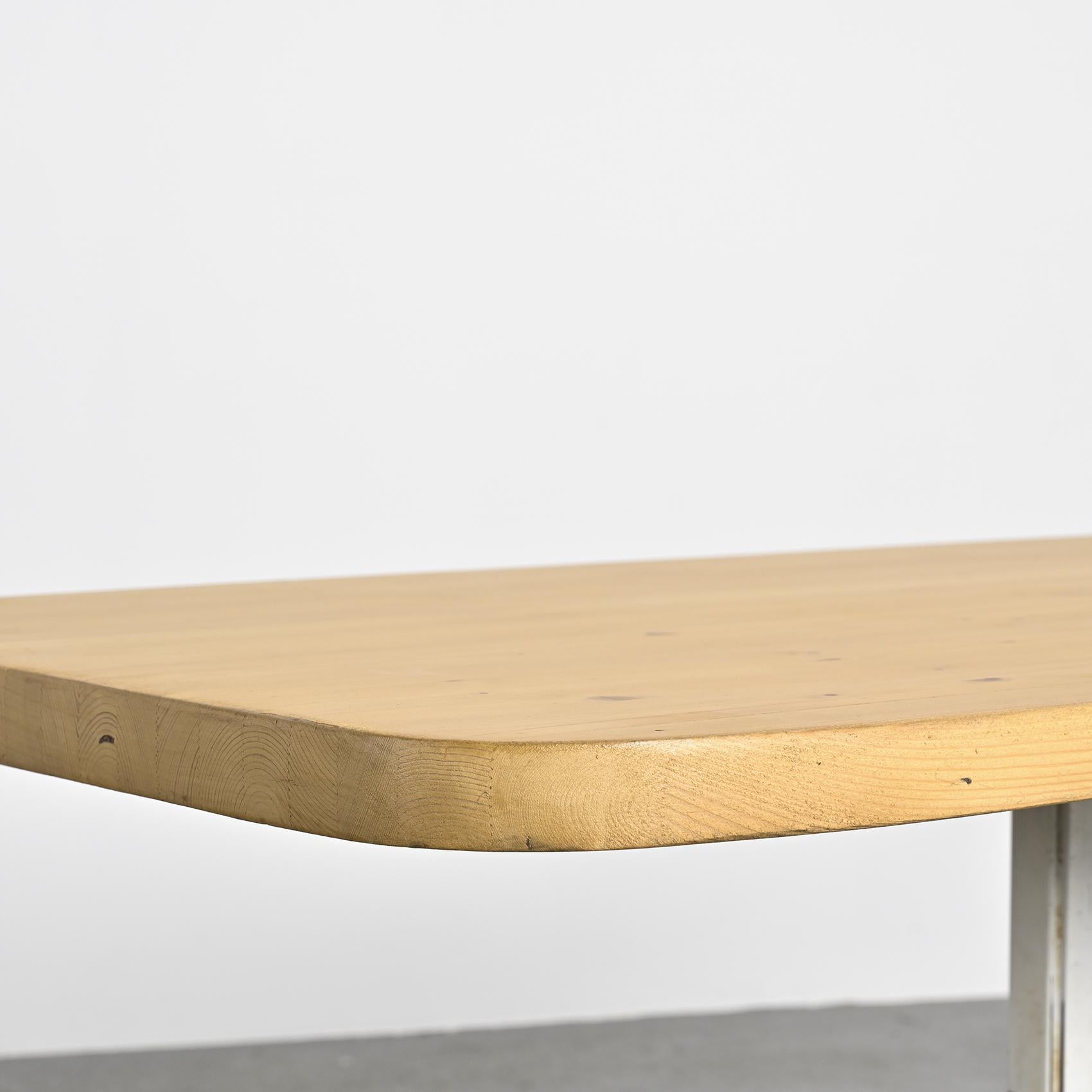 Mid-Century Modern Adjustable table by Charlotte Perriand for les Arcs, circa 1973