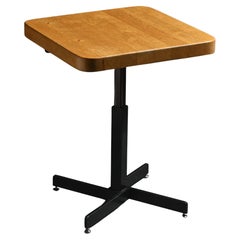 Adjustable table by Charlotte Perriand, Les Arcs, circa 1973