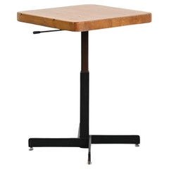 Adjustable table by Charlotte Perriand, Les Arcs, circa 1973